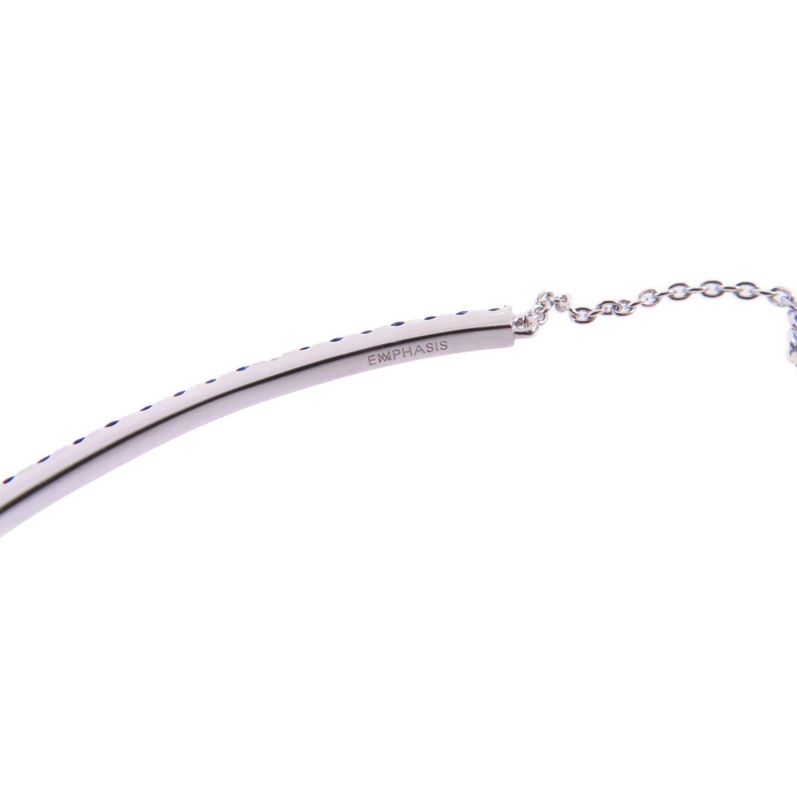 JEWELRY 18K白金/藍色拓帕石Topaz Bracelet手鏈