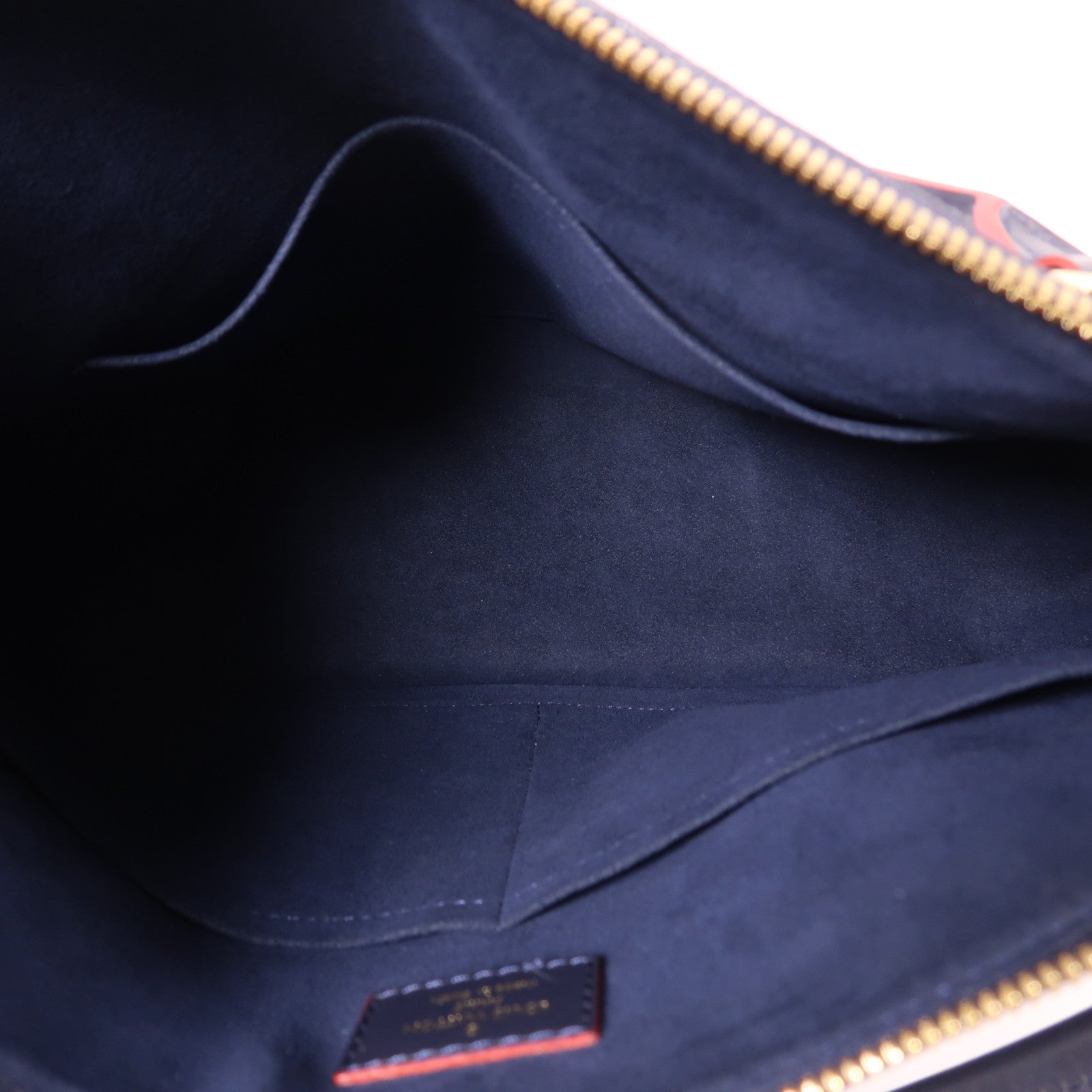 LOUIS VUITTON Monogram Empreinte V Tote MM金扣手挽肩背兩用袋