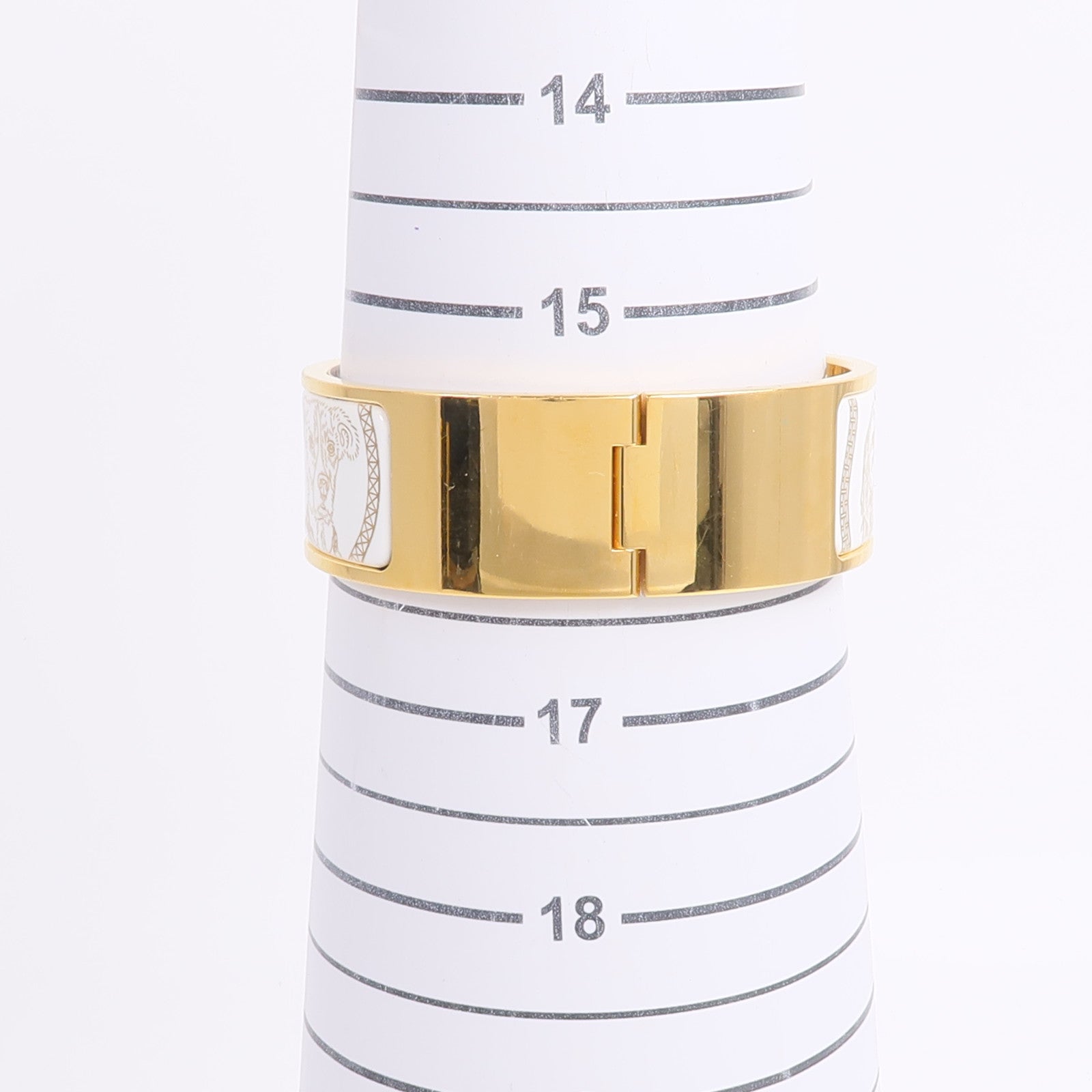 HERMES 金屬/琺瑯Clic-Clac H Bracelet手鐲