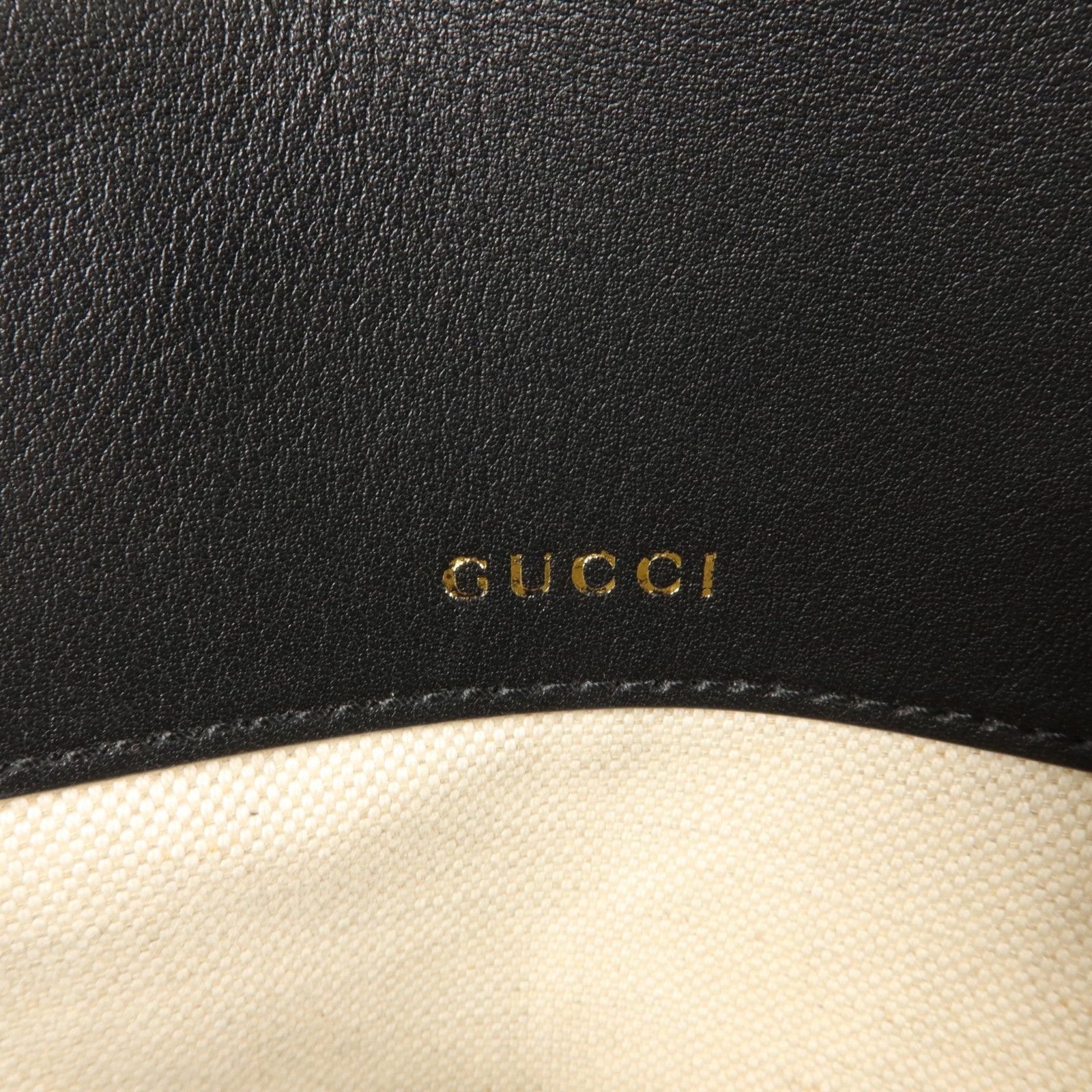 GUCCI 【激減優惠】塗層帆布Horsebit 1955 Medium肩背袋