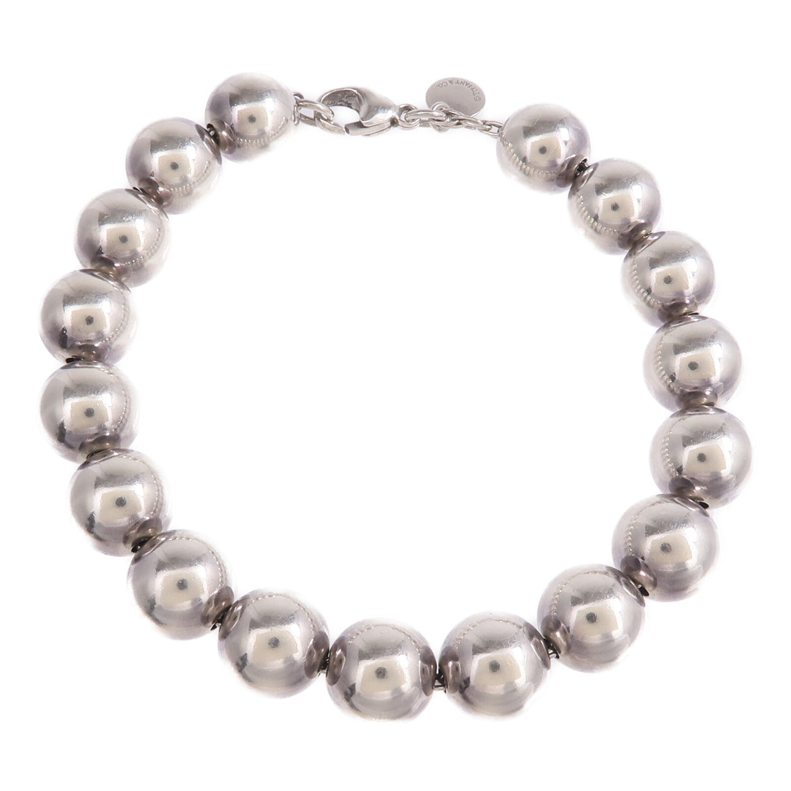 TIFFANY＆CO 925純銀Ball Bracelet手鏈