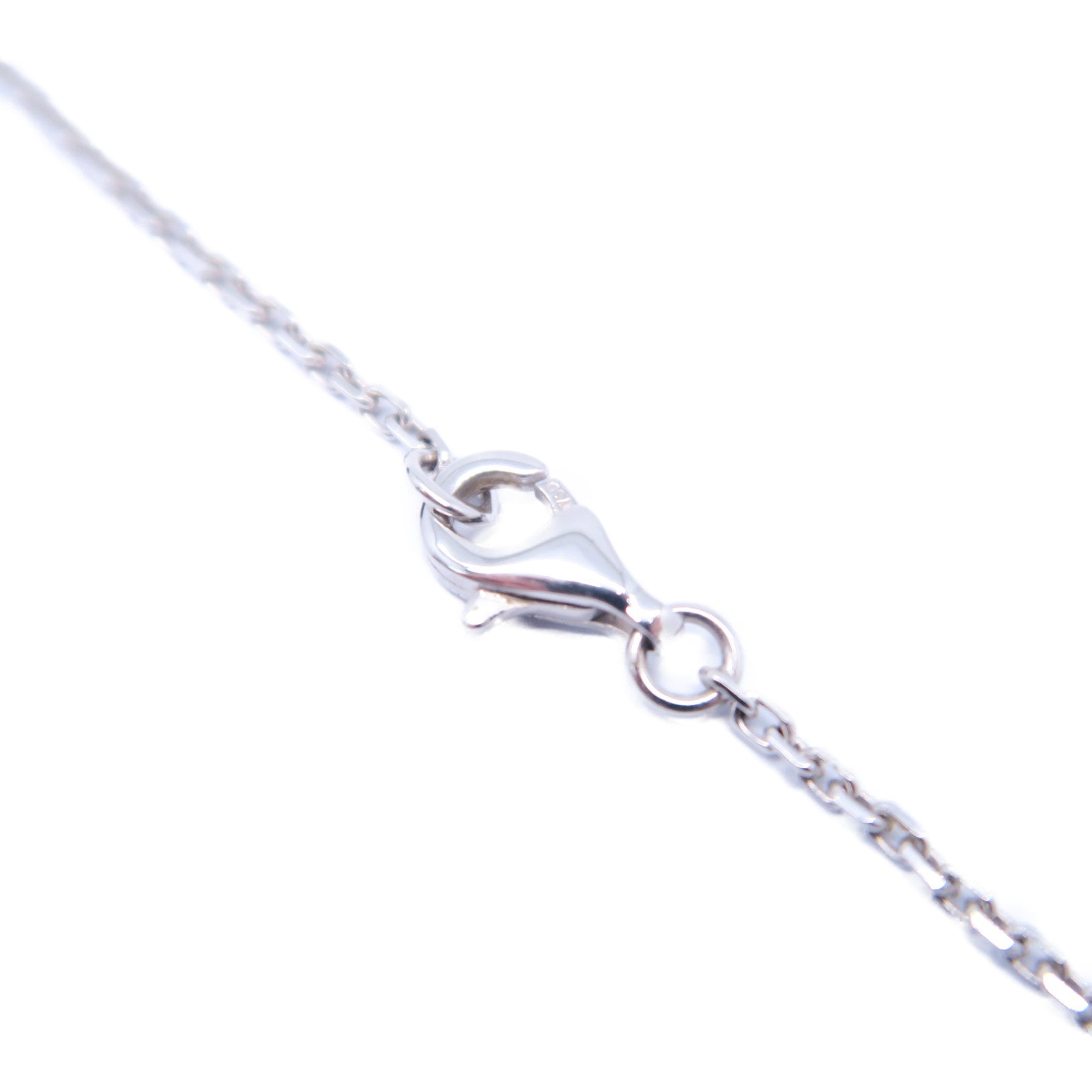 CHANEL 【激減優惠】18K白金Camellia Collection項鍊#40cm