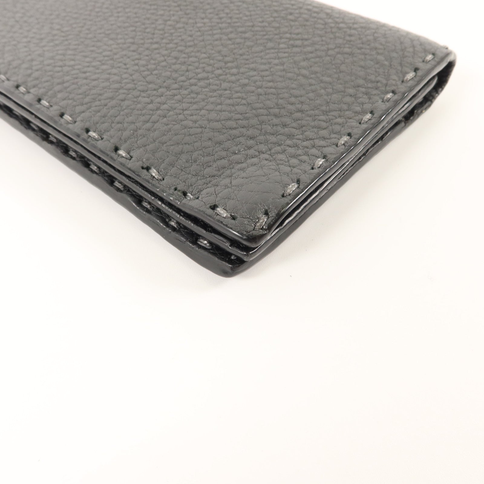 FENDI 牛皮皮革Long Wallet銀扣長錢包