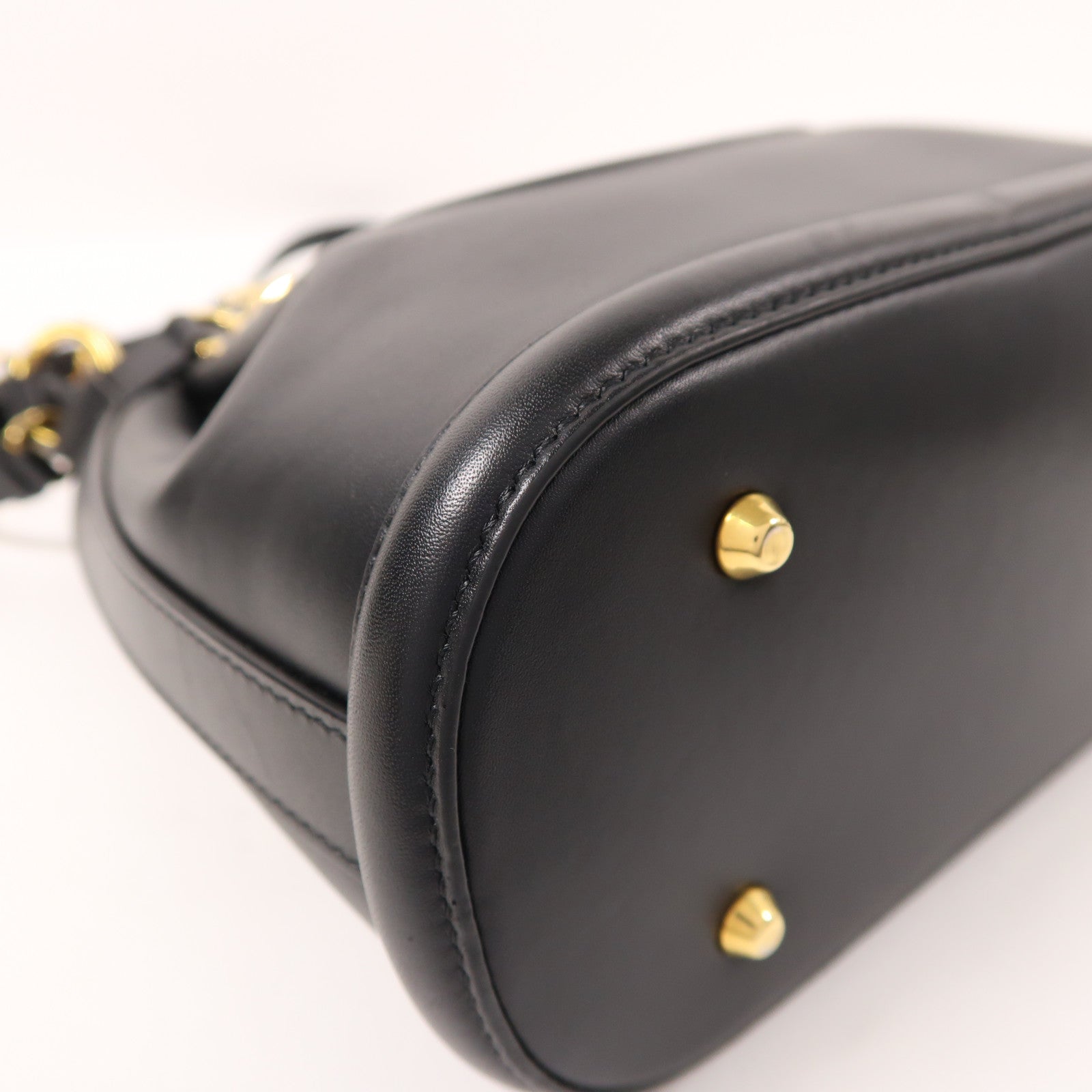 Dior 牛皮皮革C'est Dior Bag金扣手挽肩背兩用袋