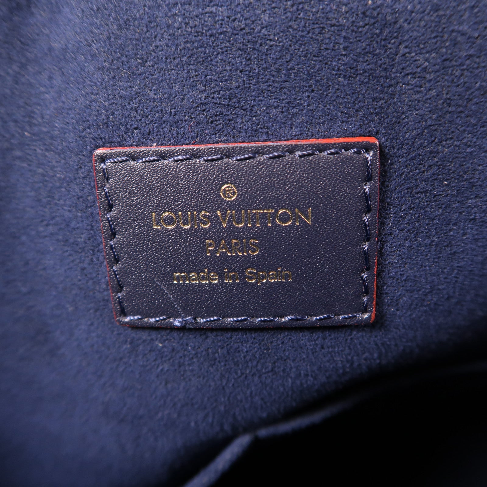 LOUIS VUITTON Monogram Empreinte V Tote MM金扣手挽肩背兩用袋