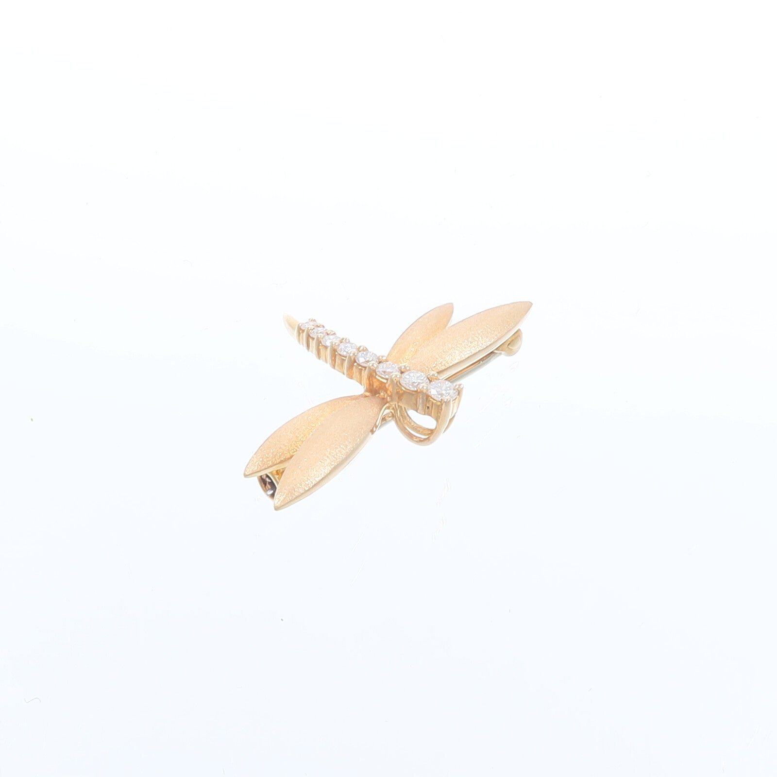 JEWELRY 18K玫瑰金Diamond Brooch鑽石胸針