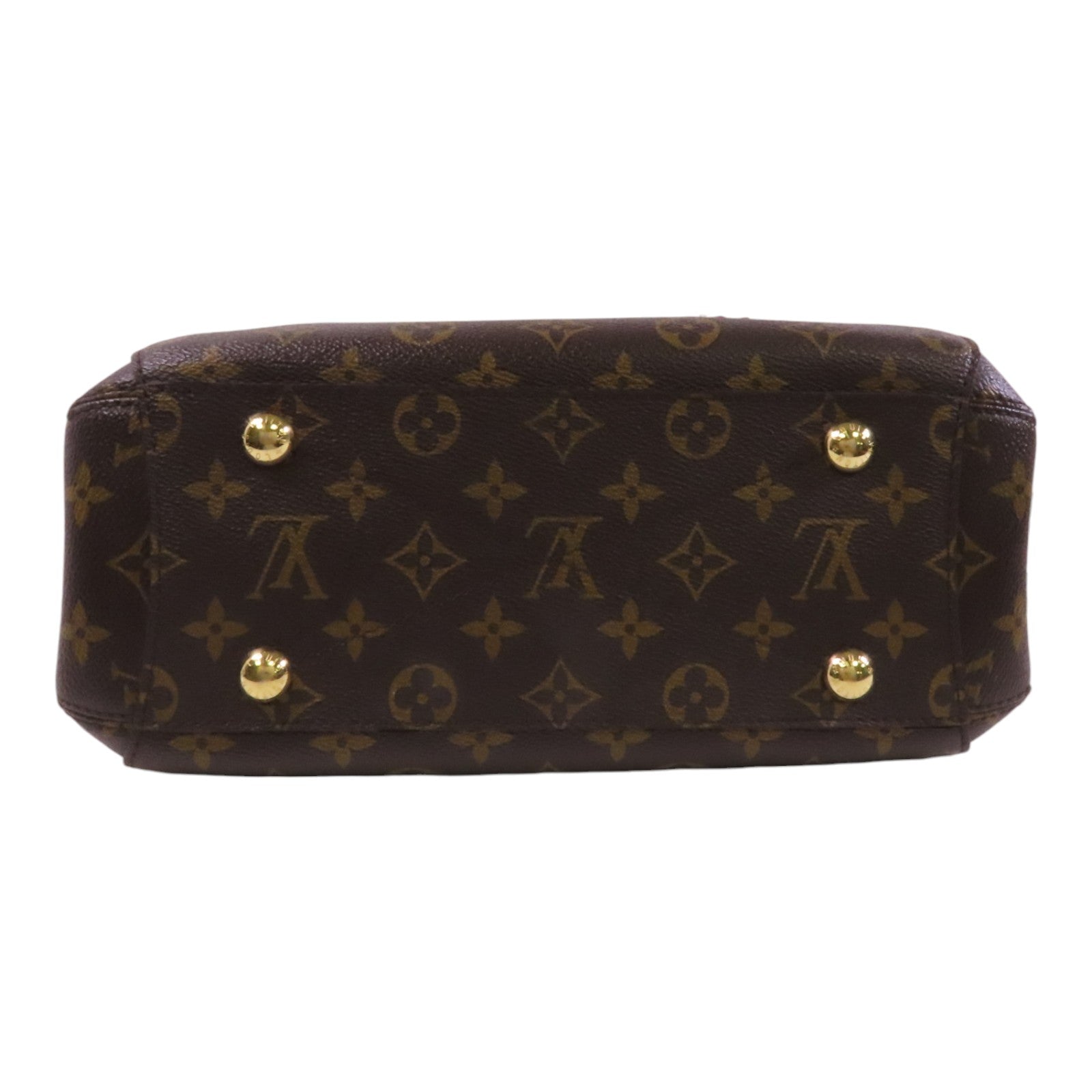 LOUIS VUITTON Monogram Montaigne BB金扣手挽肩背兩用袋