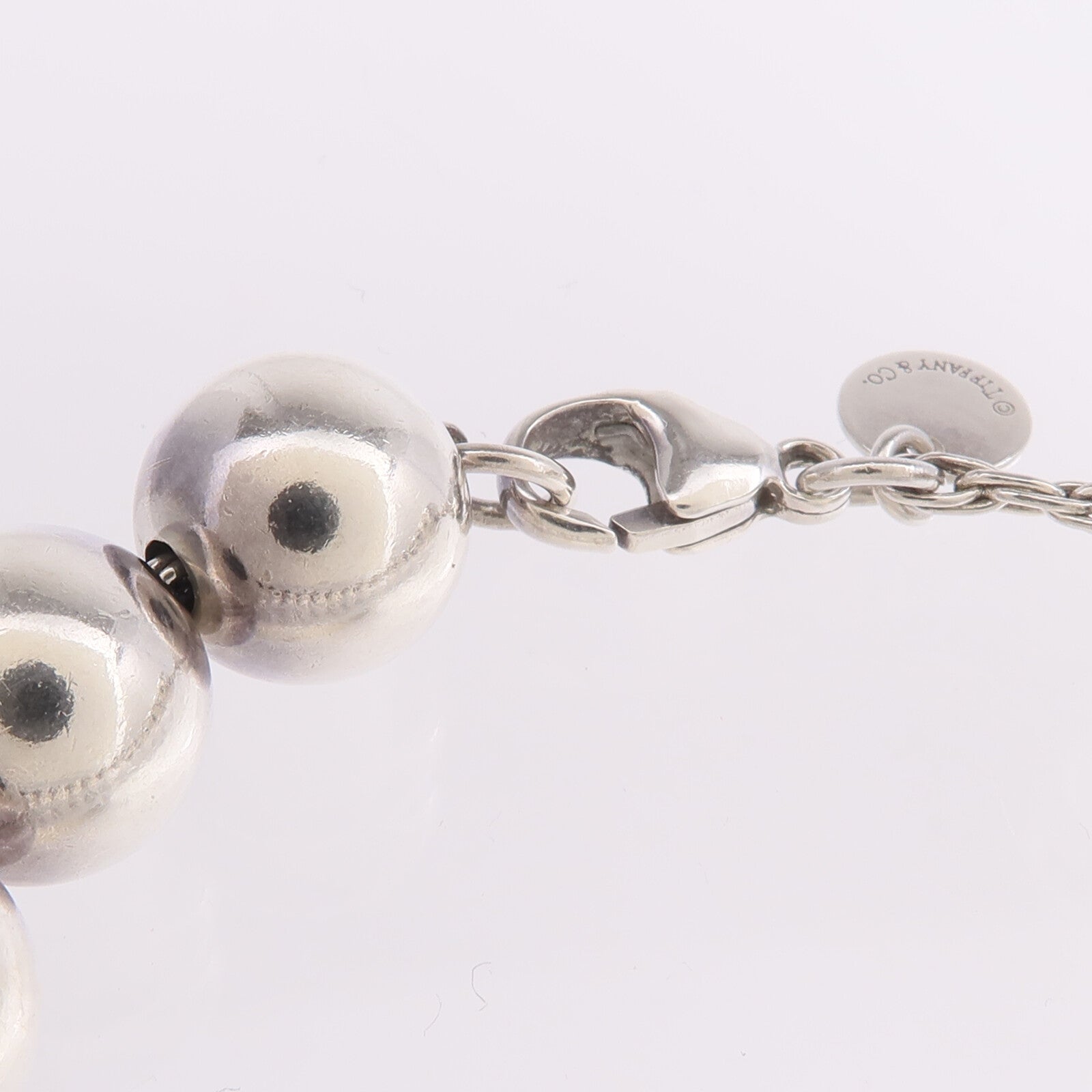 TIFFANY＆CO 925純銀Ball Bracelet手鏈
