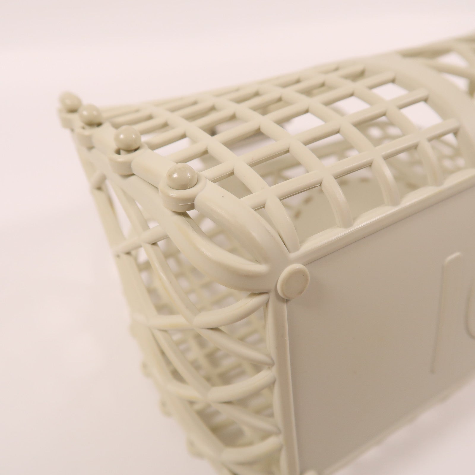 FENDI 【激減優惠】PVC Hand Bag金扣手挽袋白色