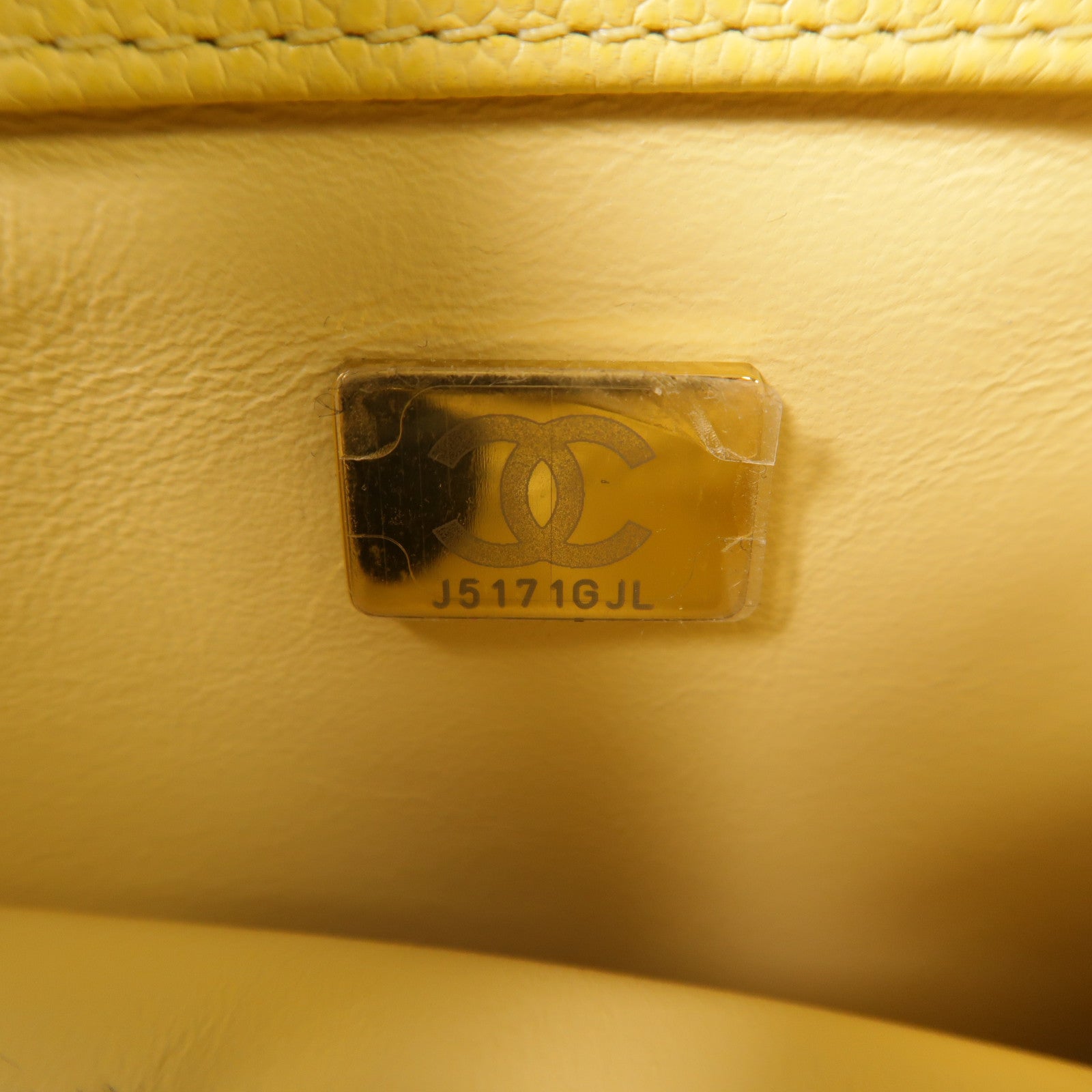 CHANEL 牛皮皮革2way Chain Shoulder Bag金扣鏈帶手挽肩背兩用袋