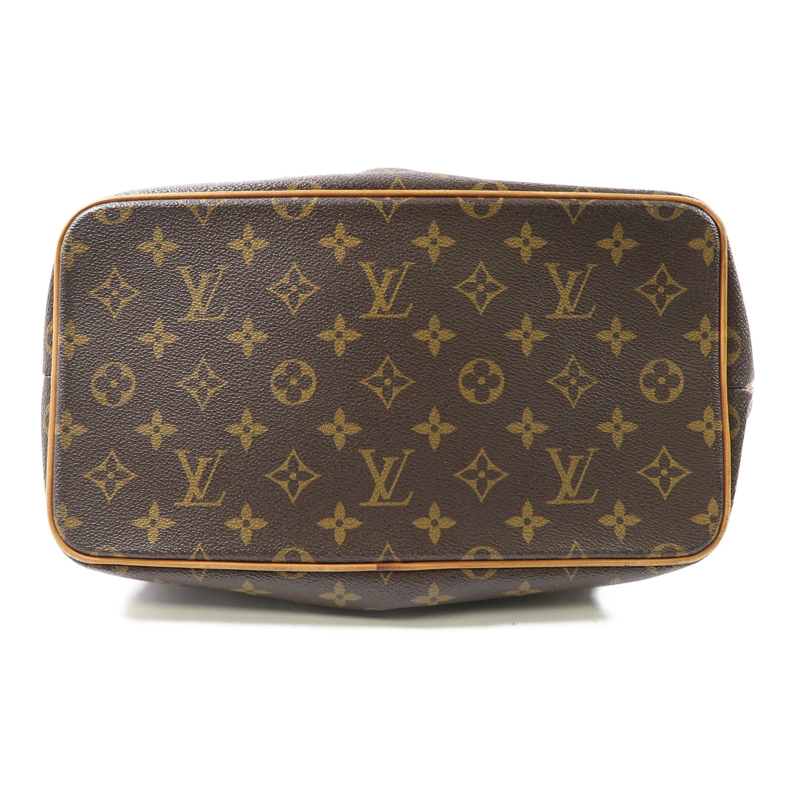 LOUIS VUITTON (PRICE DOWN) LV GHW Palermo 2 Way Bag M40145 Monogram Brown