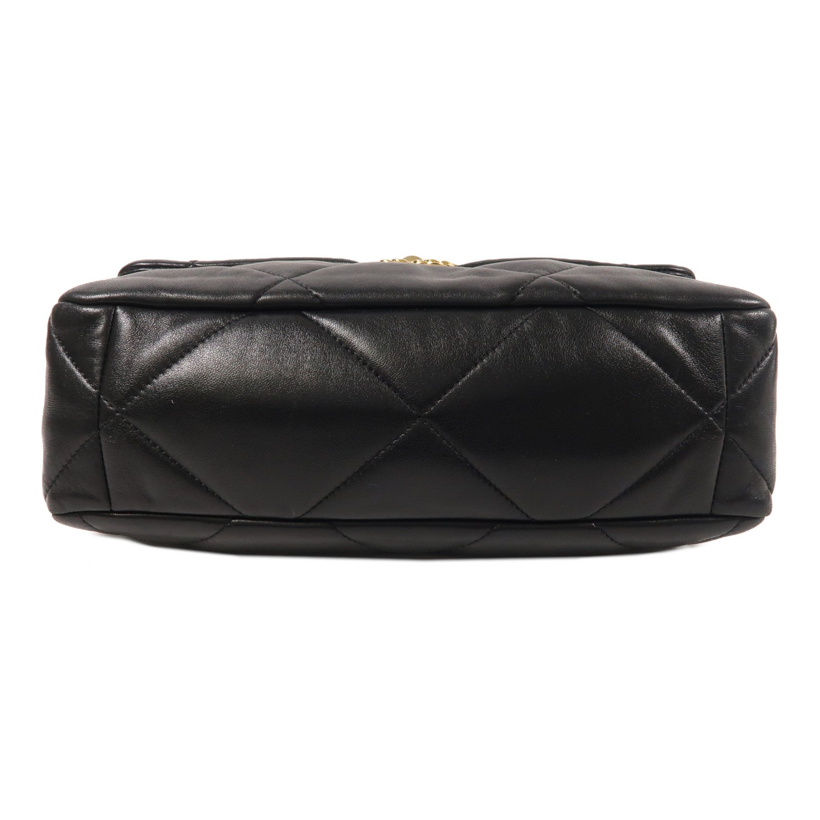 CHANEL CC Chanel 19 Large 2 Way Shoulder Bag AS1161 Lambskin Leather Black