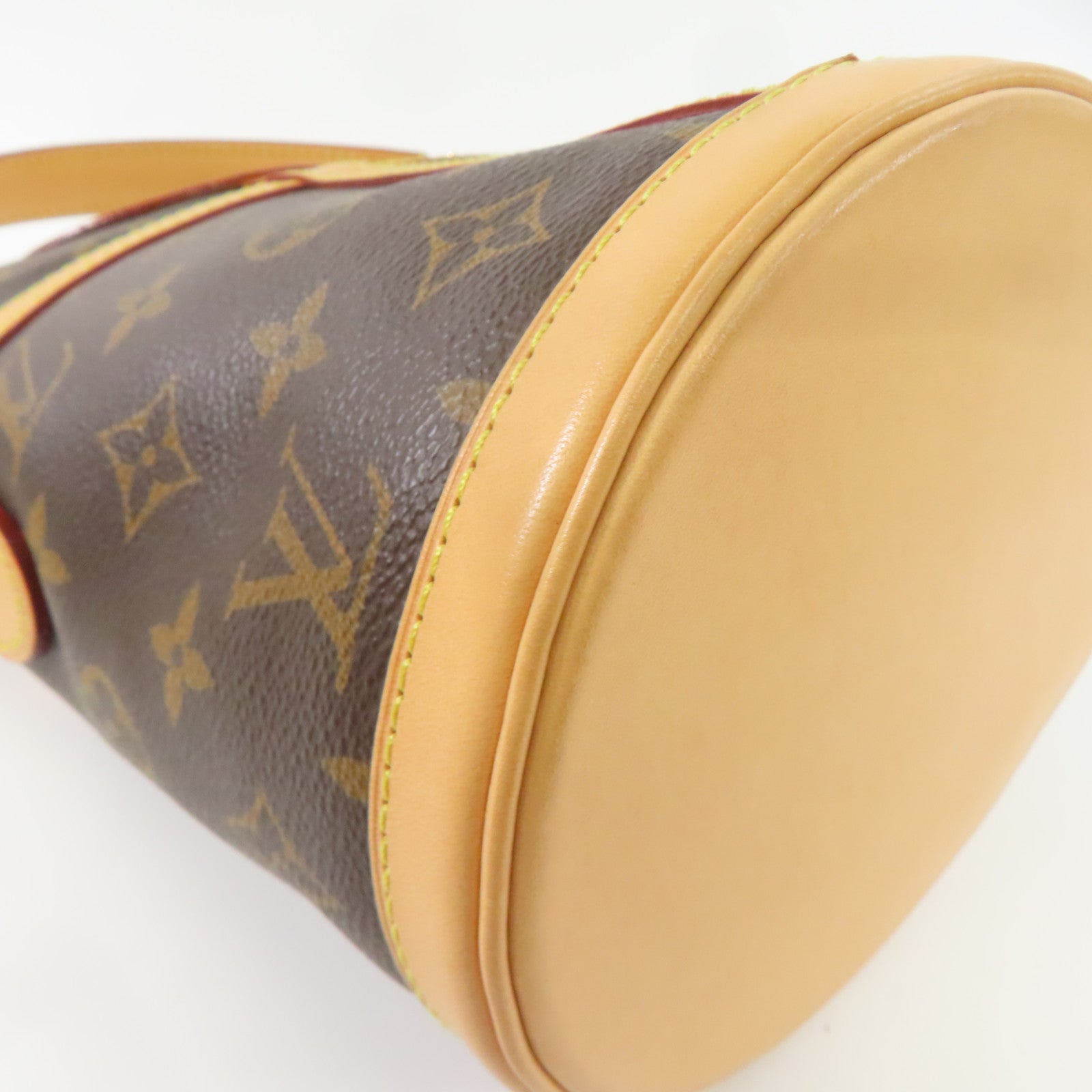 LOUIS VUITTON Monogram Duffle金扣手挽肩背兩用袋棕色
