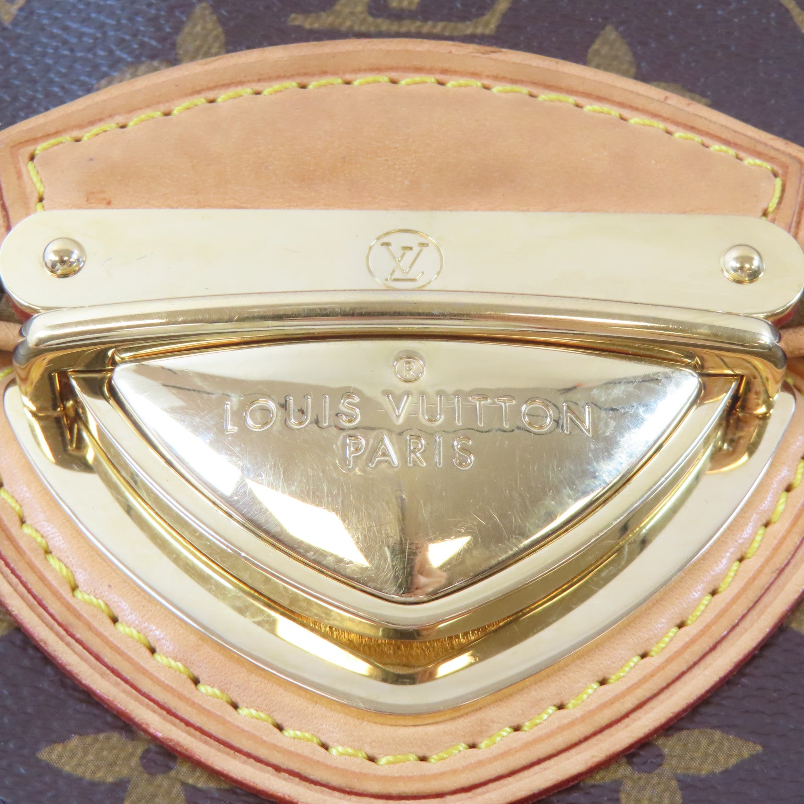 LOUIS VUITTON (PRICE DOWN) LV GHW Beverly MM Shoulder Handbag M40121 Monogram Brown