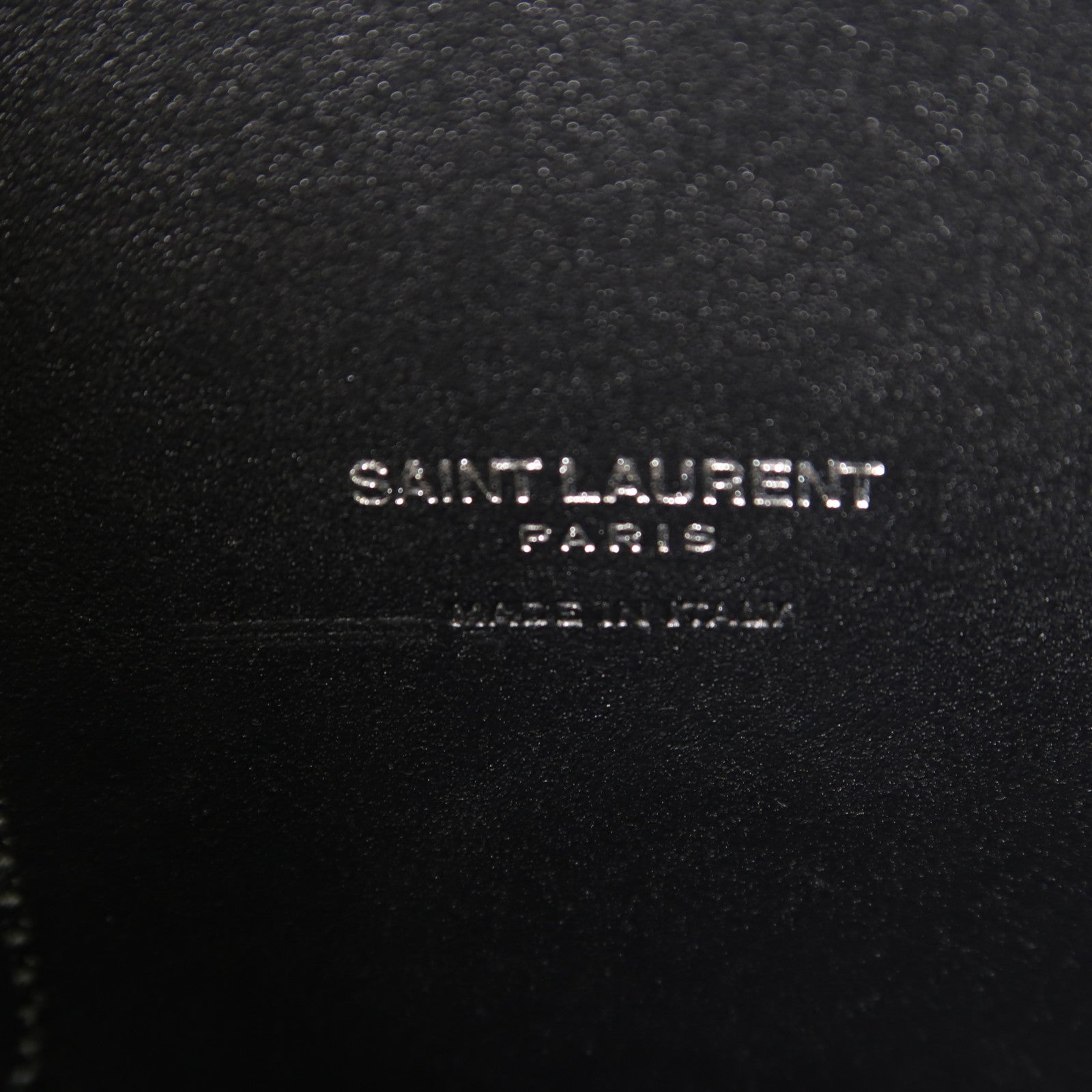 SAINT LAURENT 牛皮皮革Hand Bag手挽袋黑色