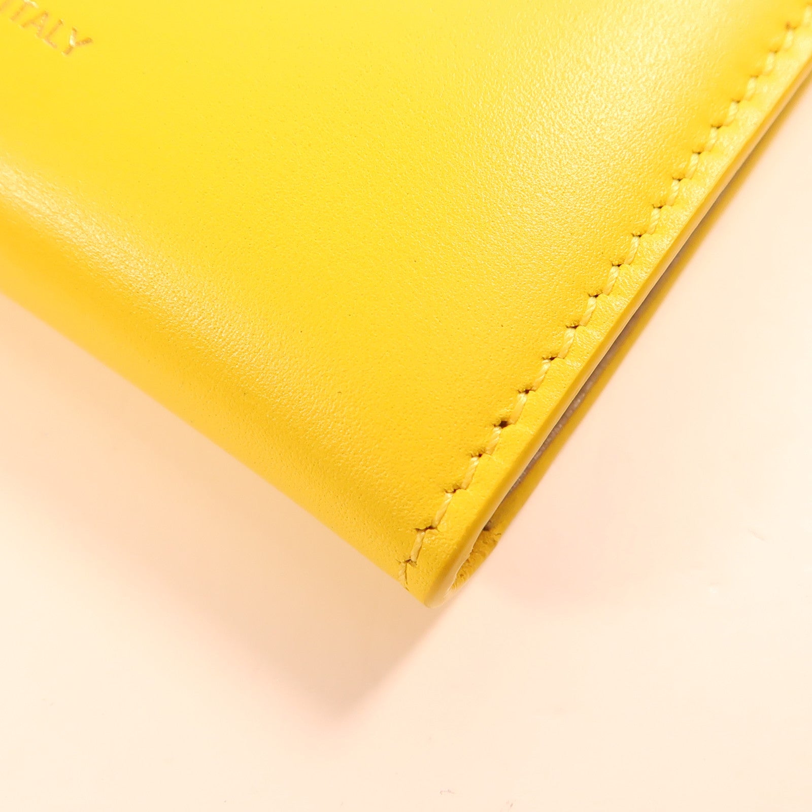 CELINE 羊皮皮革wallet金扣錢包