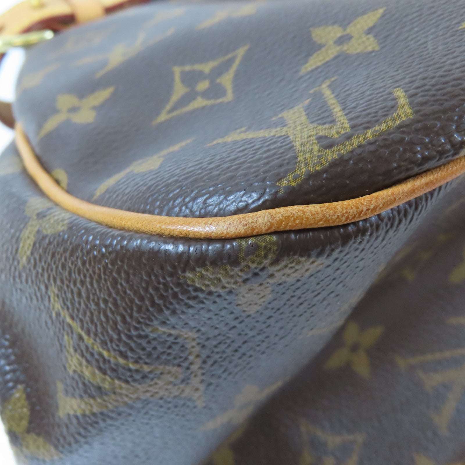 LOUIS VUITTON Monogram Batignolles Horizontal金扣肩背袋啡色