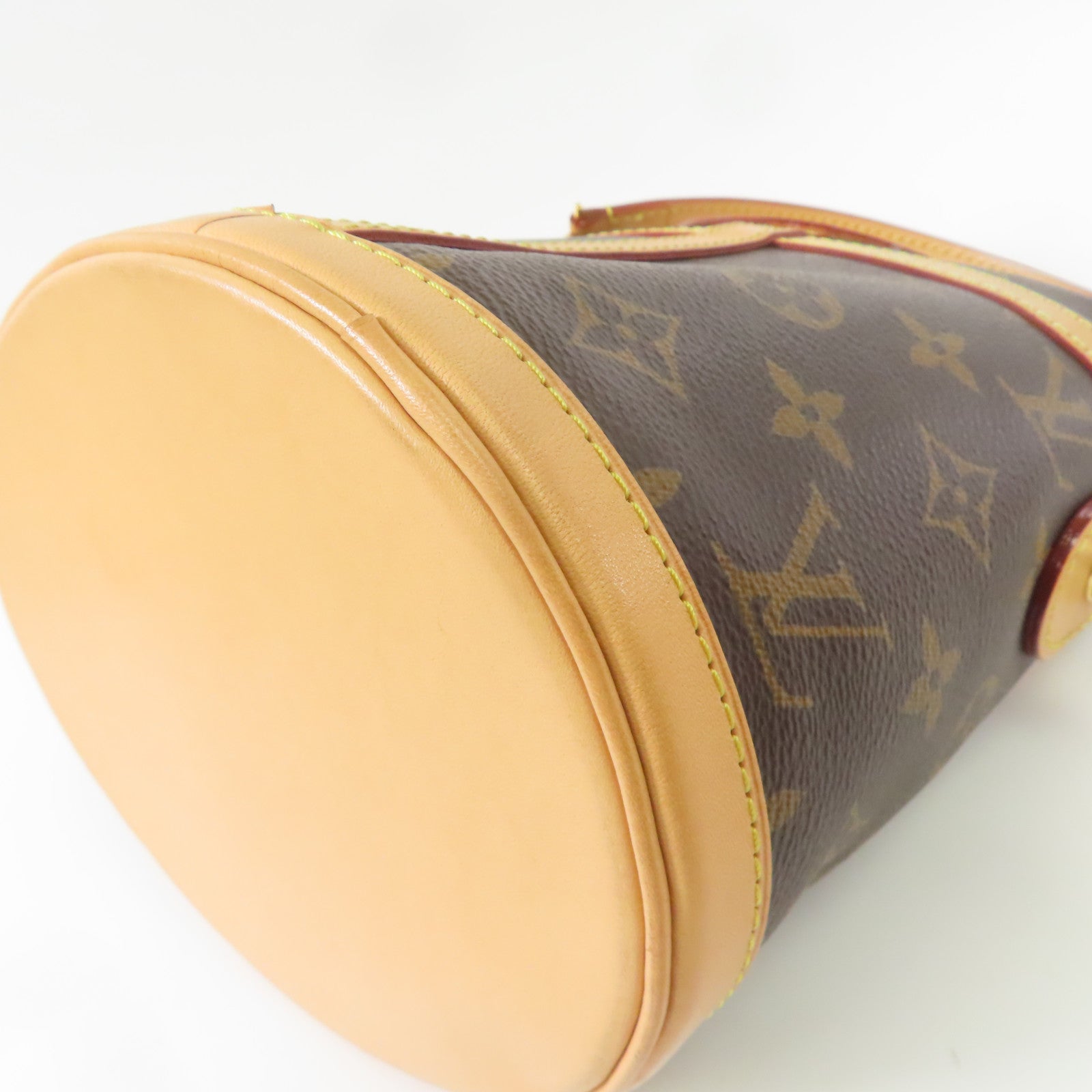 LOUIS VUITTON Monogram Duffle金扣手挽肩背兩用袋棕色