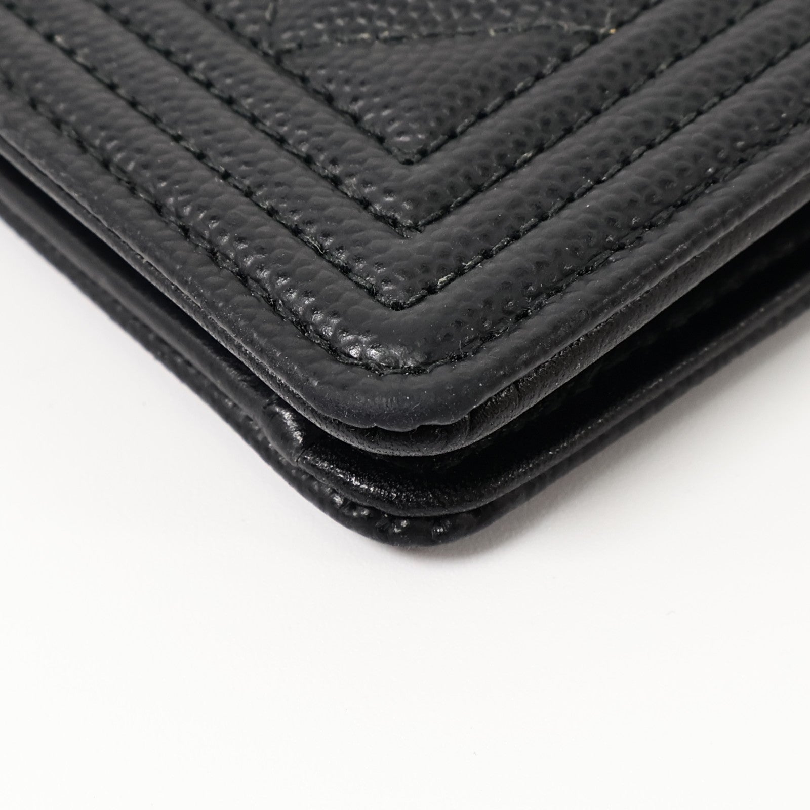CHANEL 牛皮皮革Boy Chanel Long Wallet