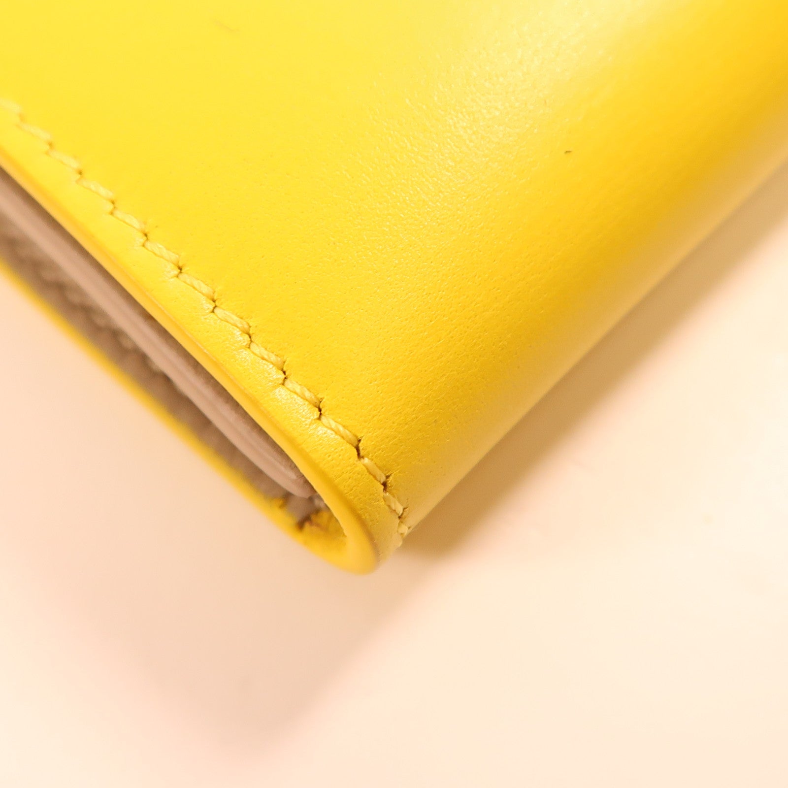 CELINE 羊皮皮革wallet金扣錢包