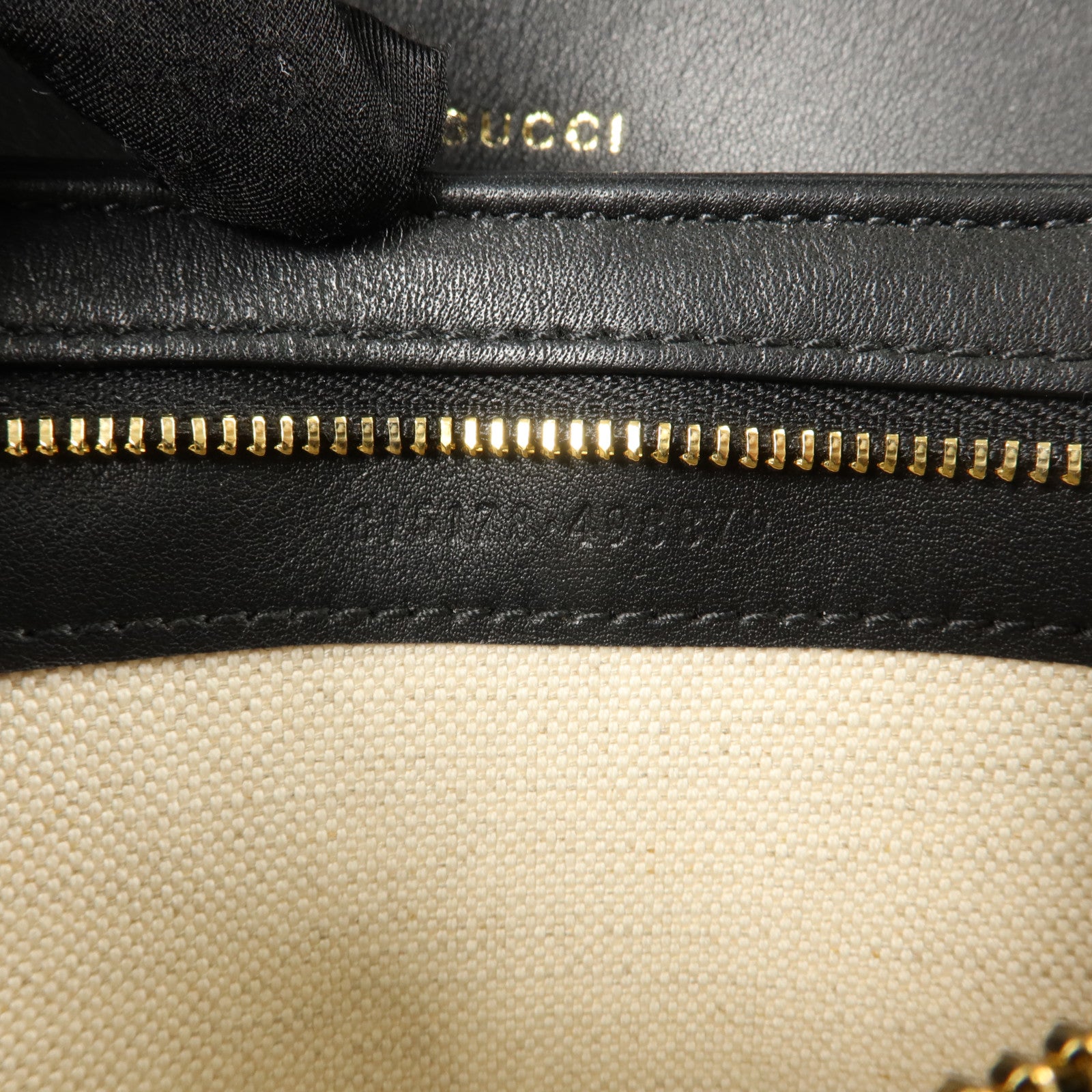 GUCCI 【激減優惠】塗層帆布Horsebit 1955 Medium肩背袋