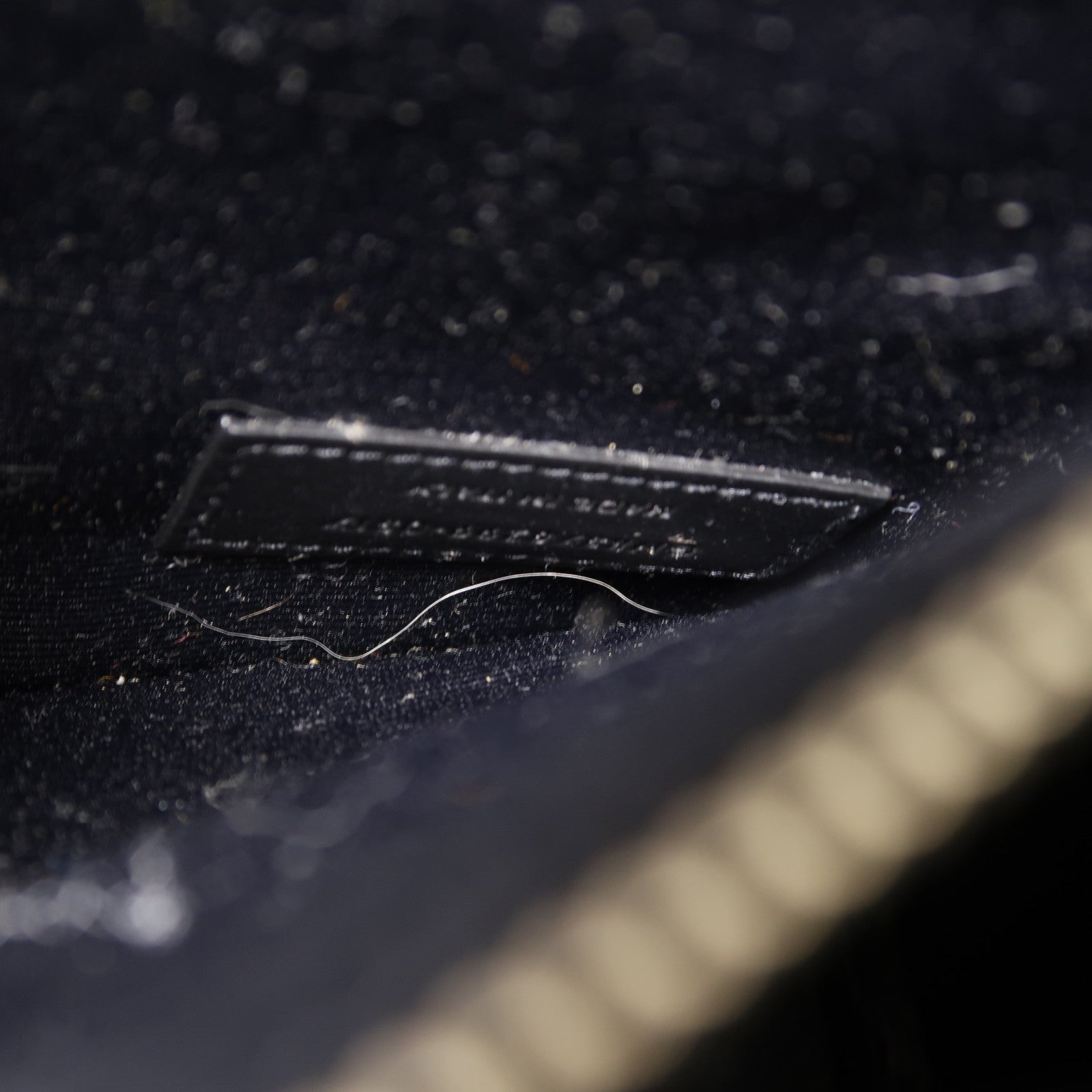 SAINT LAURENT 牛皮皮革Hand Bag手挽袋黑色