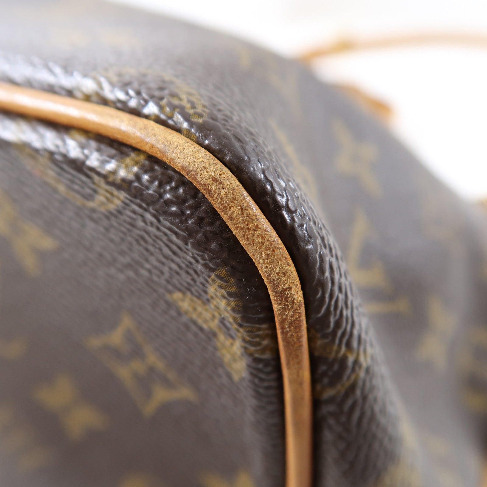 LOUIS VUITTON (PRICE DOWN) LV GHW Palermo 2 Way Bag M40145 Monogram Brown