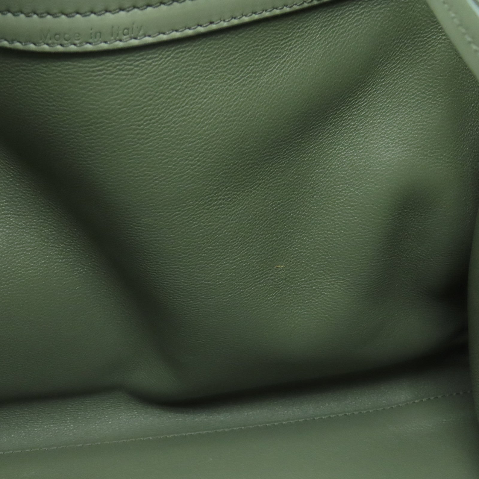CELINE 麂皮皮革Mini Luggage金扣手挽袋灰色