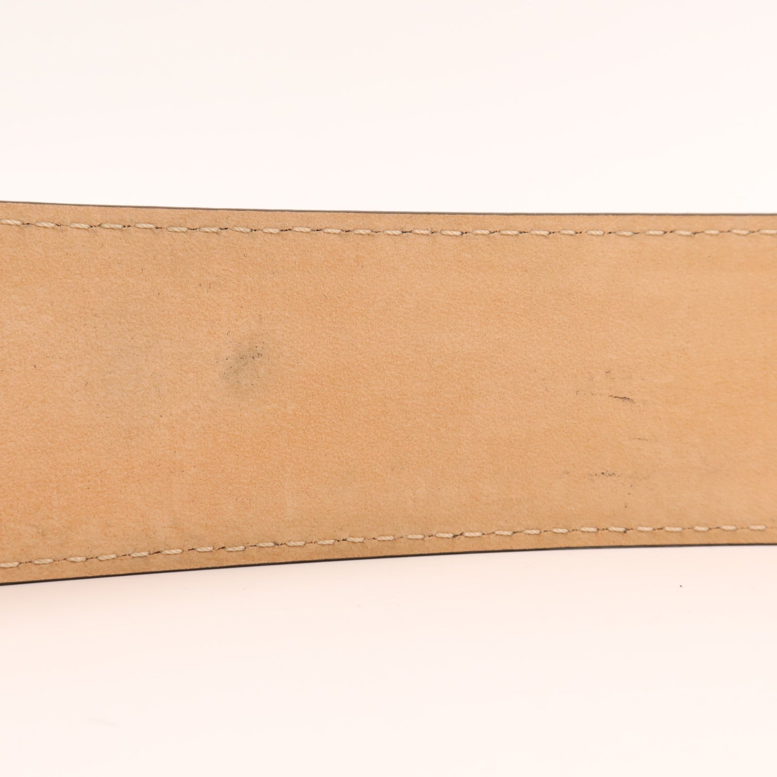 LOUIS VUITTON Monogram Belt金扣皮帶