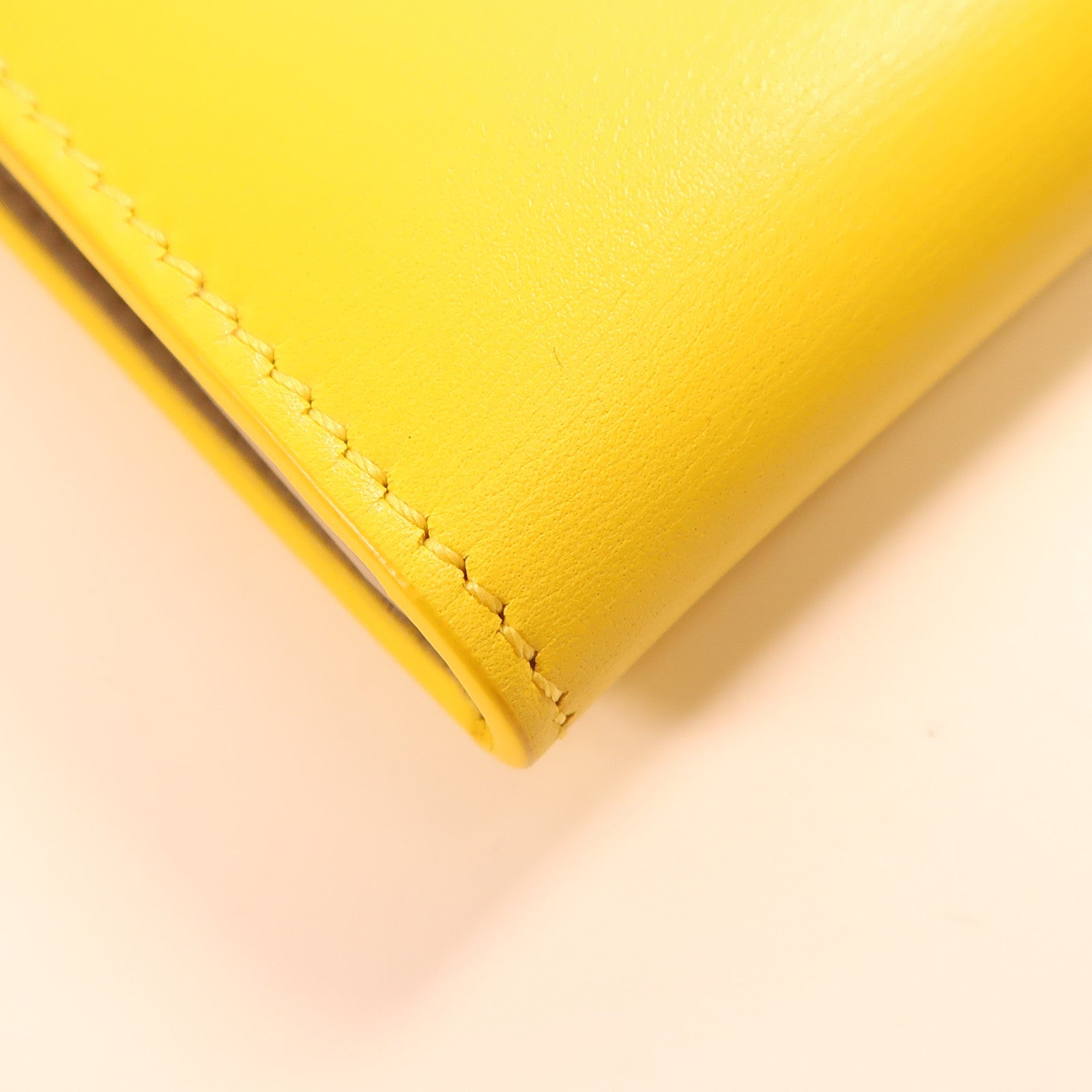 CELINE 羊皮皮革wallet金扣錢包