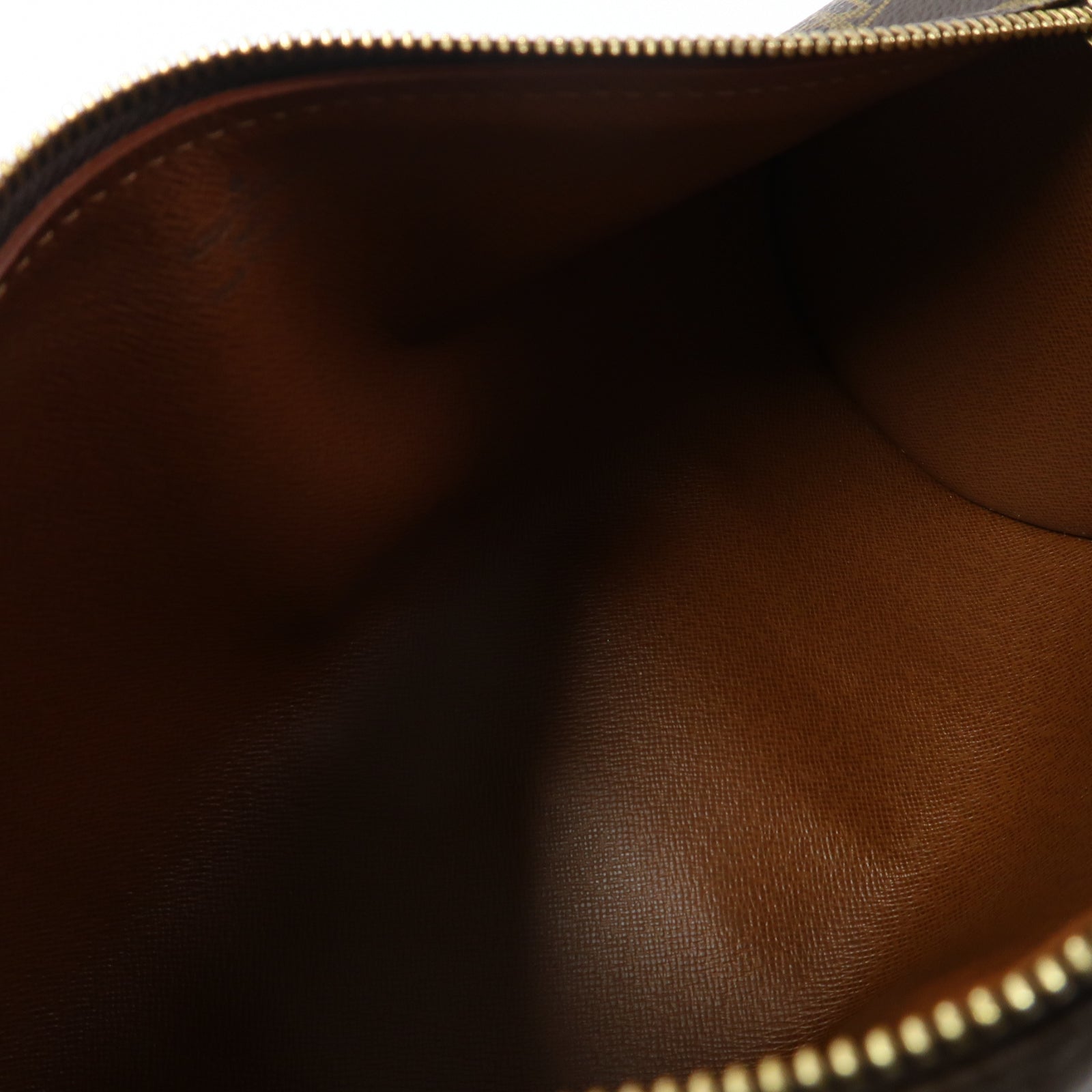 LOUIS VUITTON Monogram Papillon PM金扣肩背袋啡色