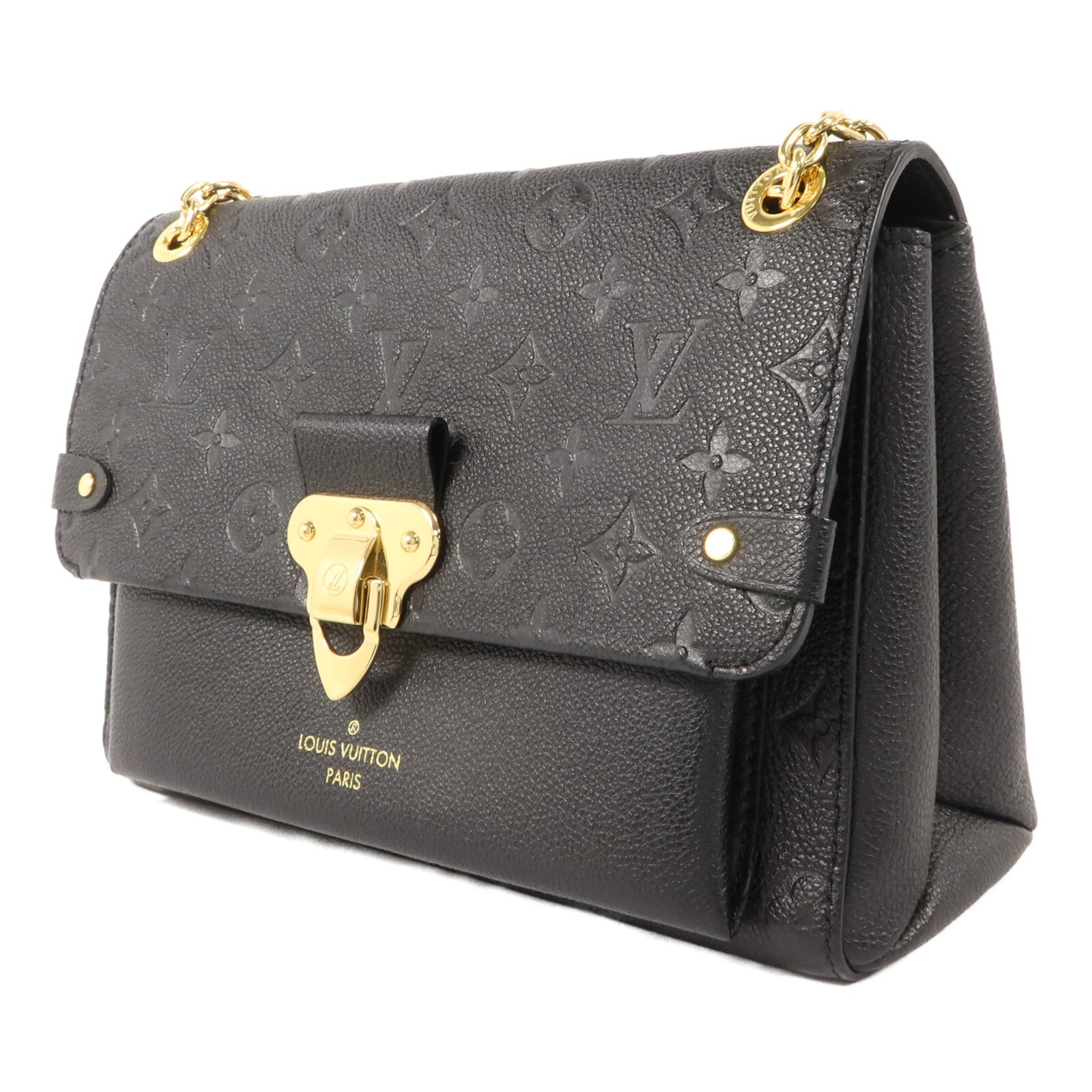 LOUIS VUITTON Monogram Empreinte Vavin PM金扣肩背袋