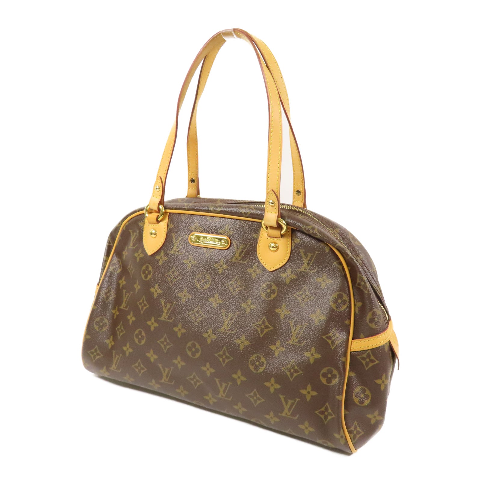 LOUIS VUITTON Monogram Montorgueil GM金扣肩背袋