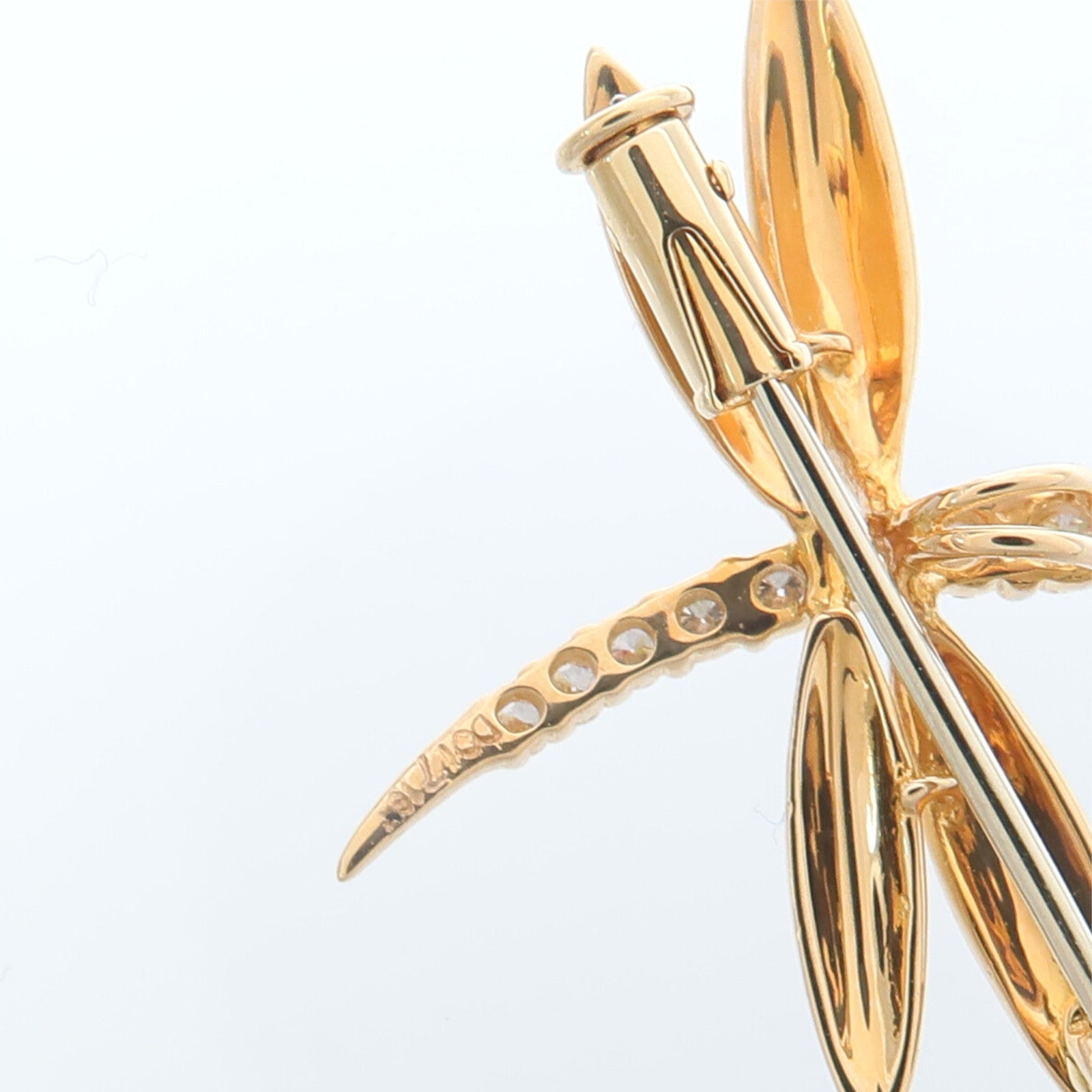 JEWELRY 18K玫瑰金Diamond Brooch鑽石胸針