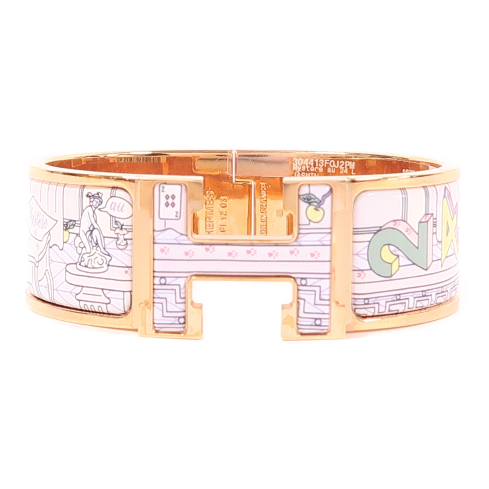 HERMES 【激減優惠】金屬Clic Clac H手鐲