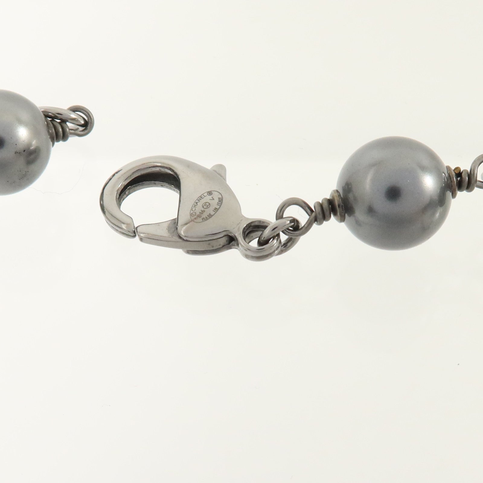 CHANEL PVC/金屬Necklace項鏈