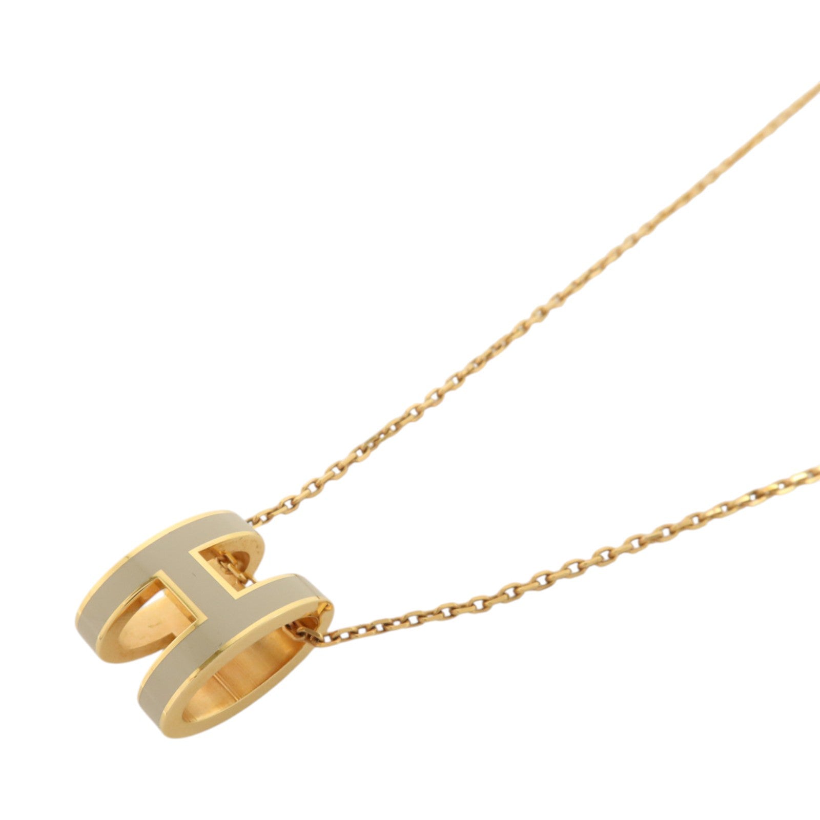 HERMES 金屬/琺瑯Pop H Necklace項鏈