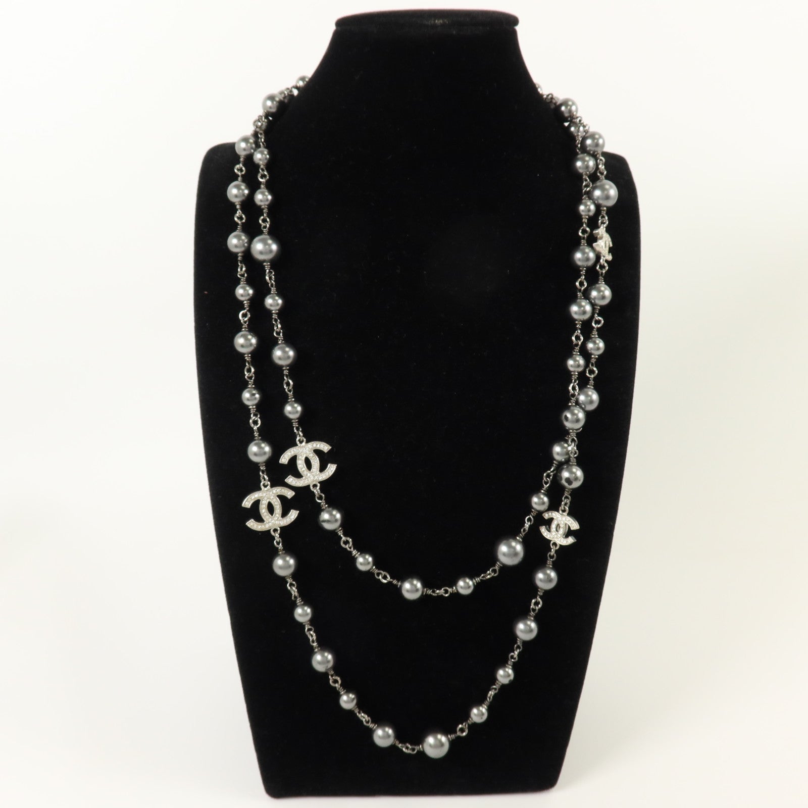 CHANEL PVC/金屬Necklace項鏈