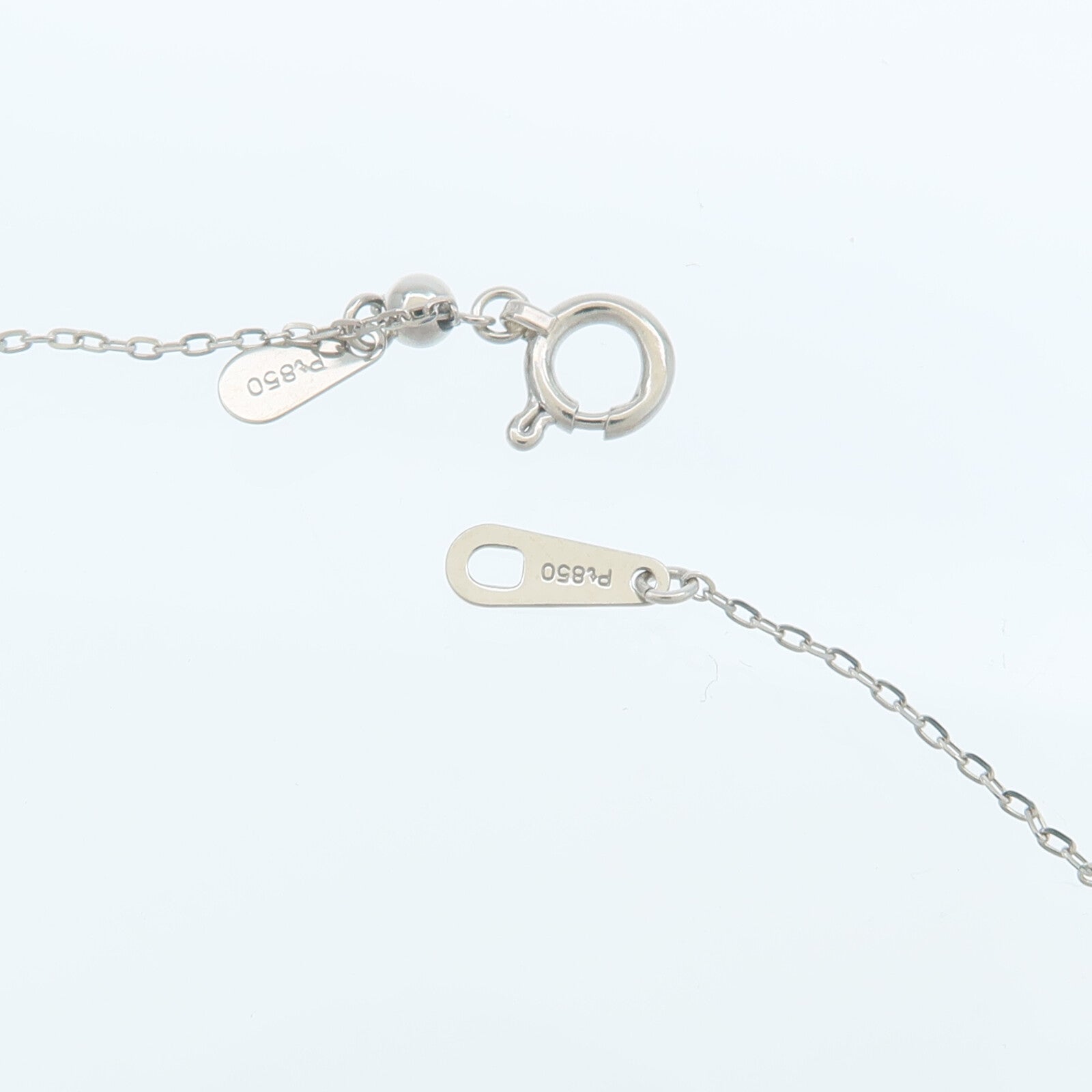 JEWELRY 18K白金/PT850鉑金Tanzanite Diamond Necklace坦桑石/鑽石項鍊