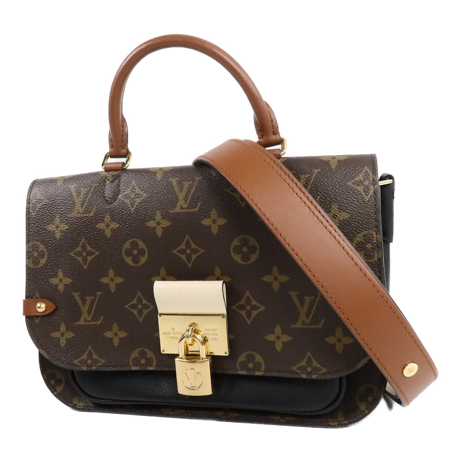 LOUIS VUITTON Monogram Vanguard手挽肩背兩用袋