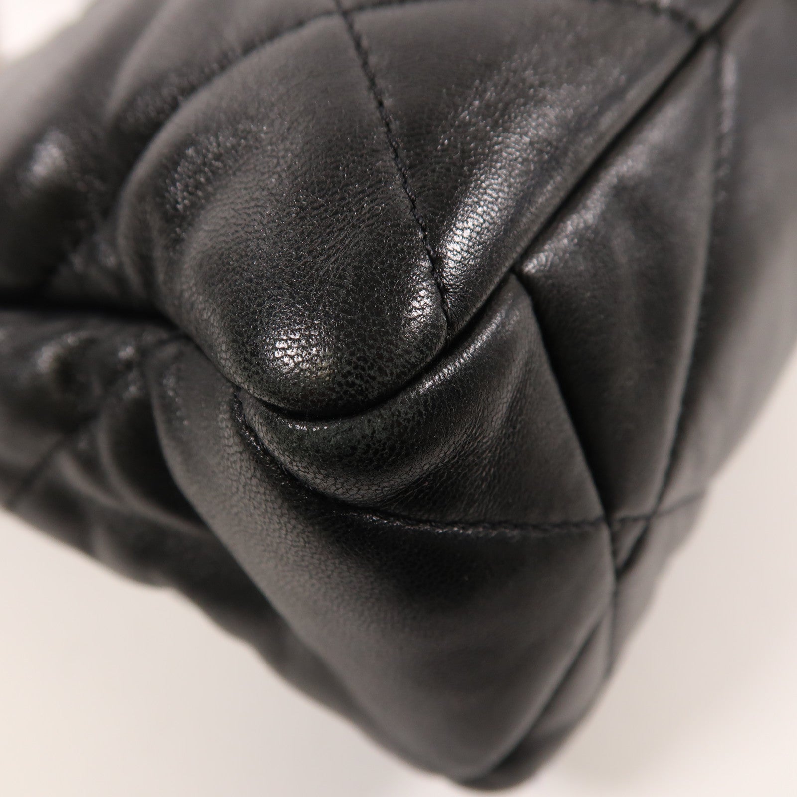 CHANEL CC Chanel 19 Large 2 Way Shoulder Bag AS1161 Lambskin Leather Black