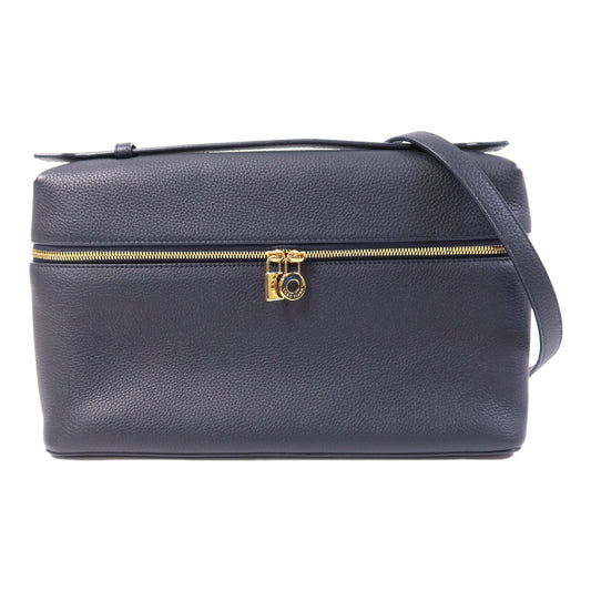 Loro Piana 牛皮皮革Extra Pocket L27金扣手挽肩背兩用袋