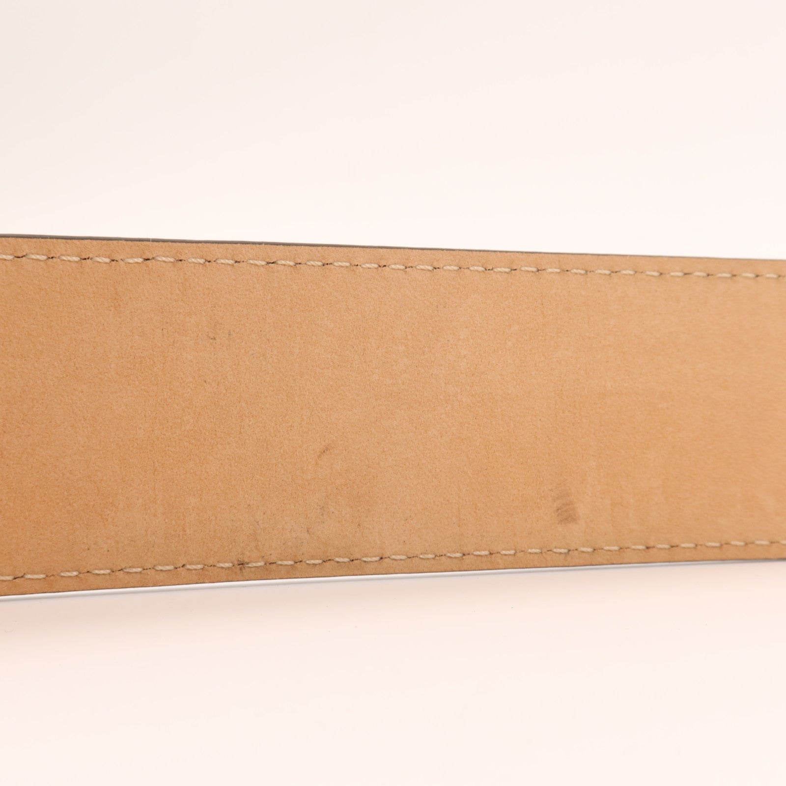 LOUIS VUITTON Monogram Belt金扣皮帶