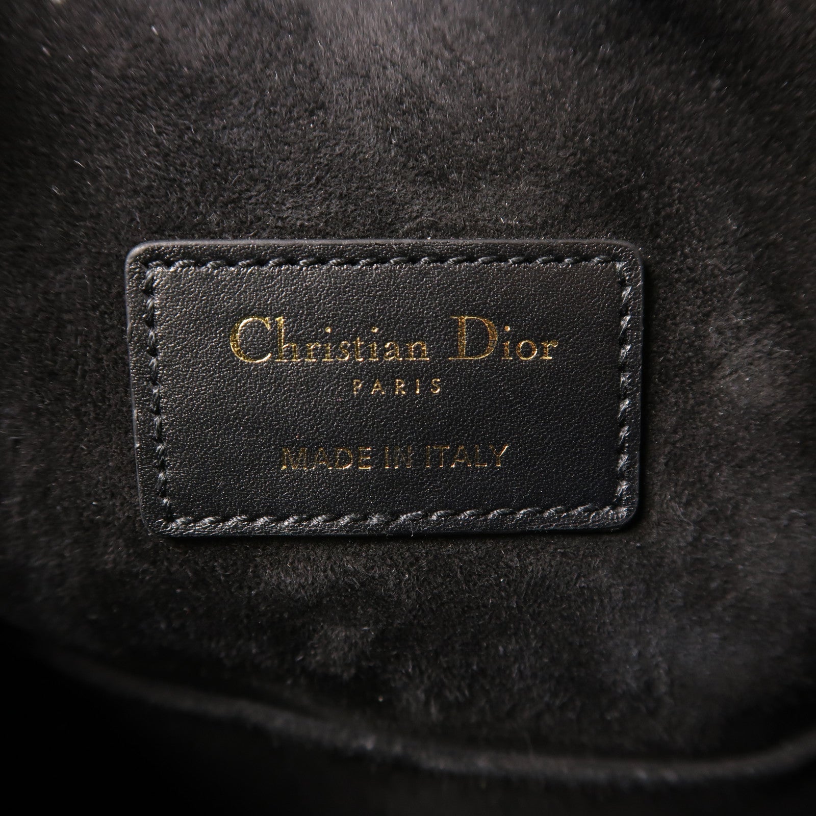 Dior 牛皮皮革C'est Dior Bag金扣手挽肩背兩用袋