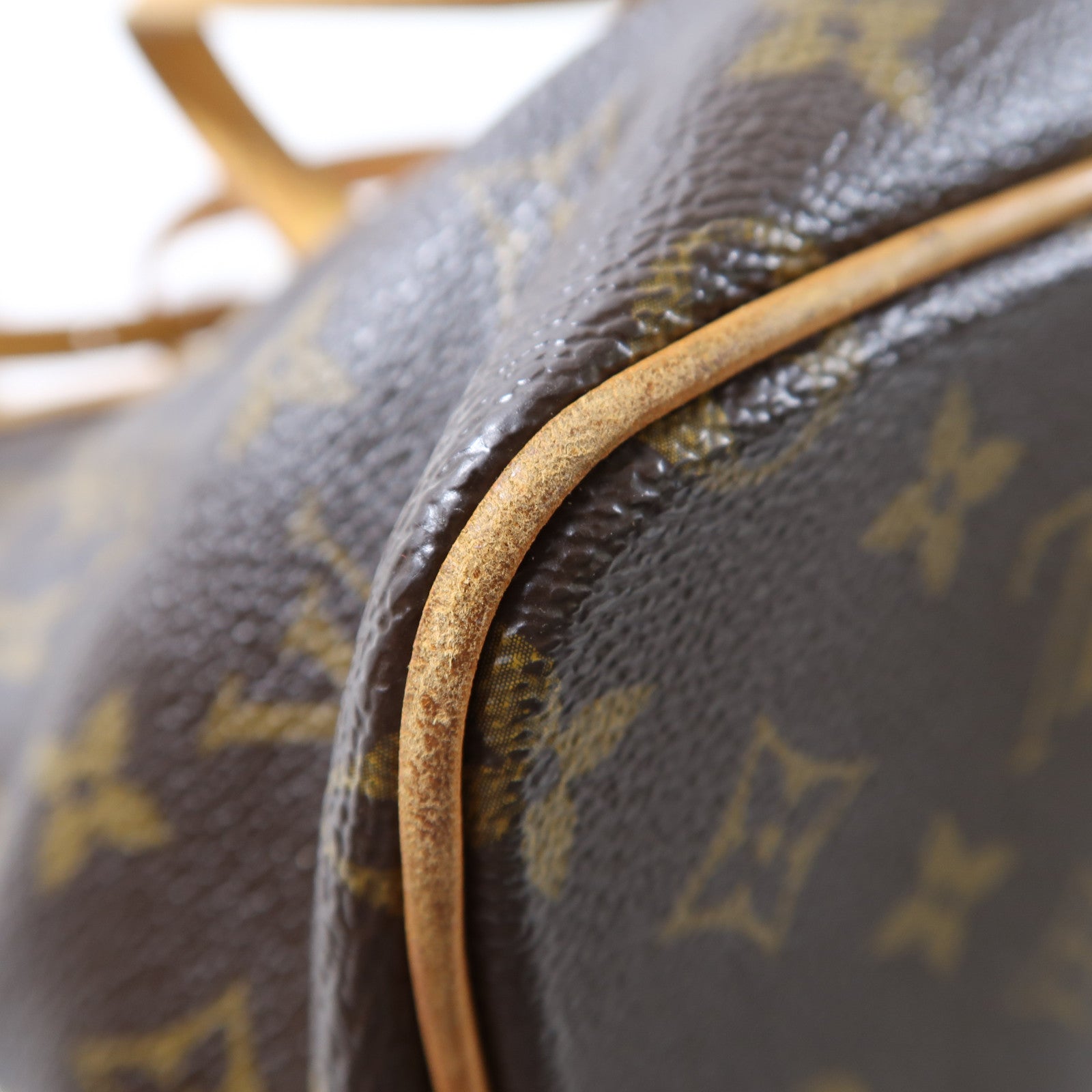 LOUIS VUITTON (PRICE DOWN) LV GHW Palermo 2 Way Bag M40145 Monogram Brown