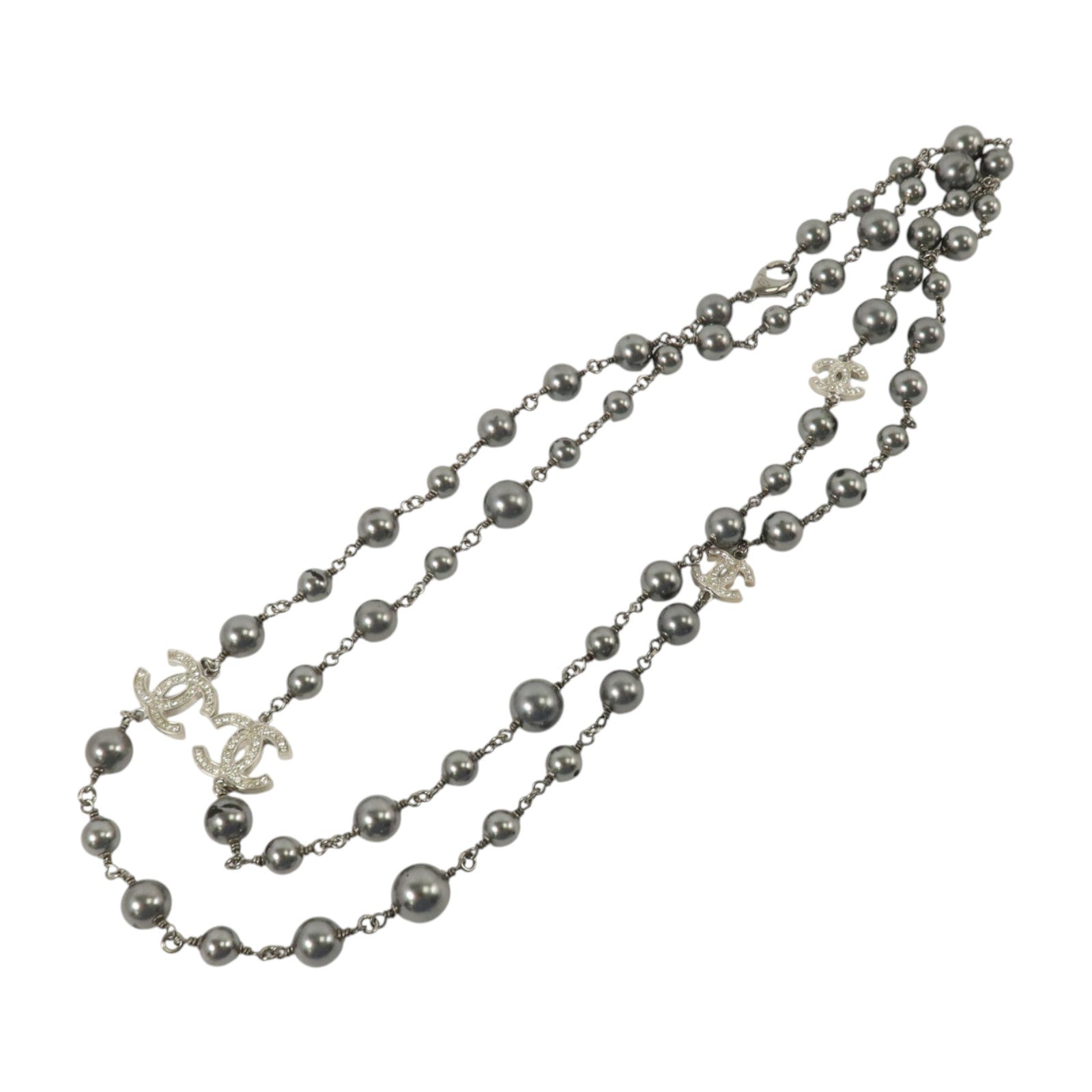 CHANEL PVC/金屬Necklace項鏈