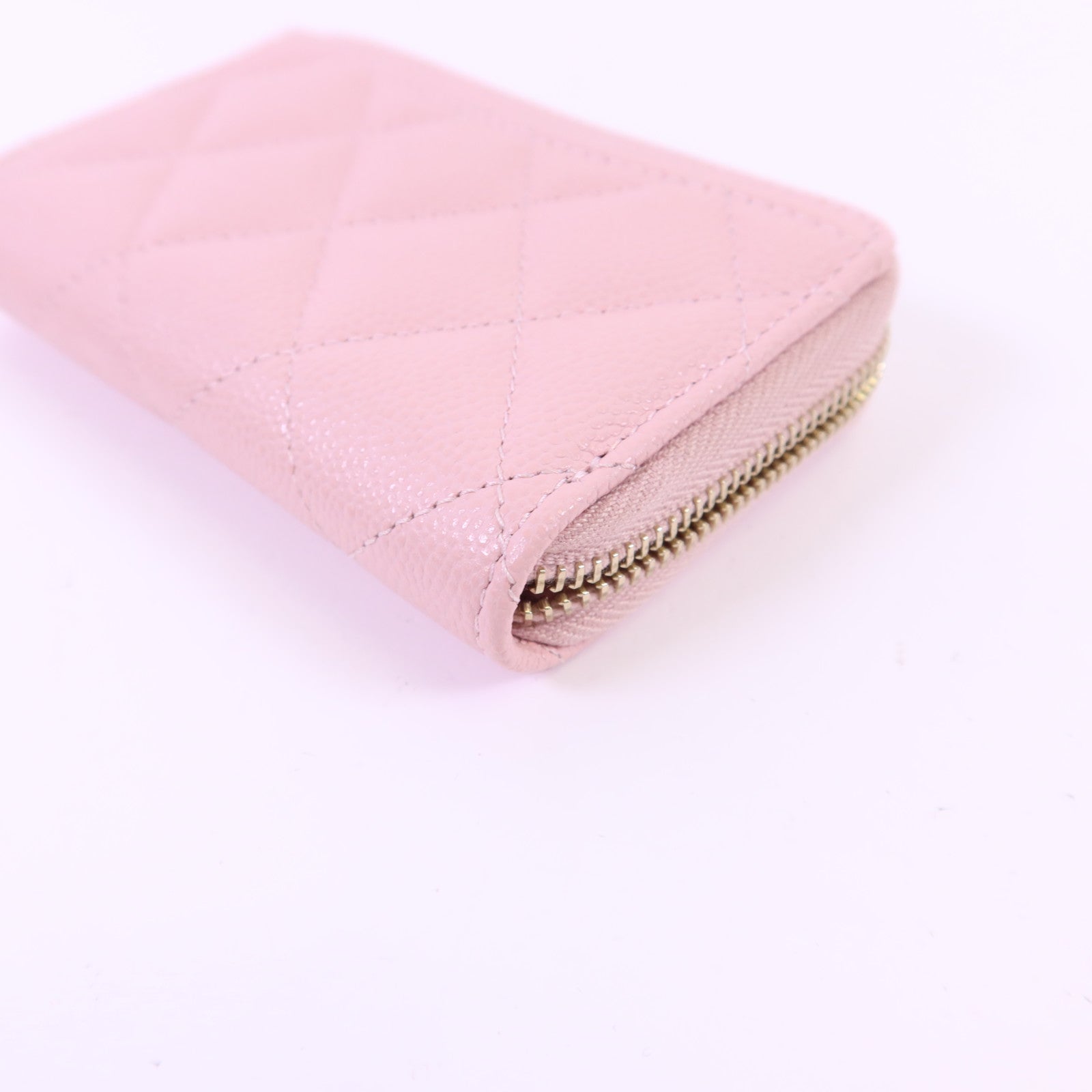 CHANEL 牛皮皮革Card Case金扣卡片套