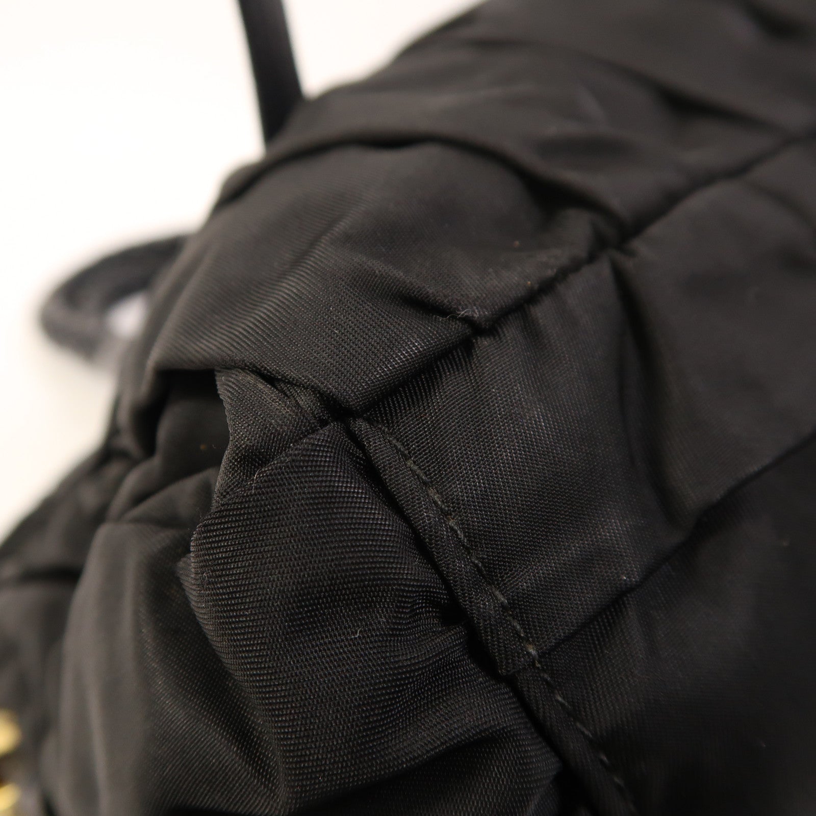 PRADA 尼龍2 Way Shoulder金扣手挽肩背兩用袋