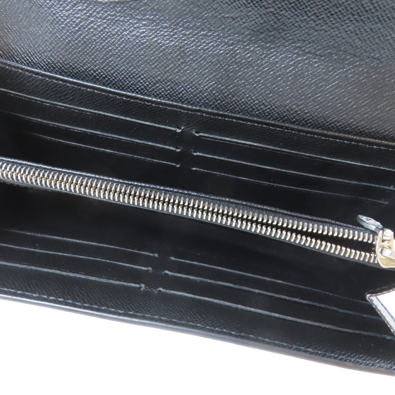 LOUIS VUITTON Epi Twist Long Wallet銀扣長錢包黑色