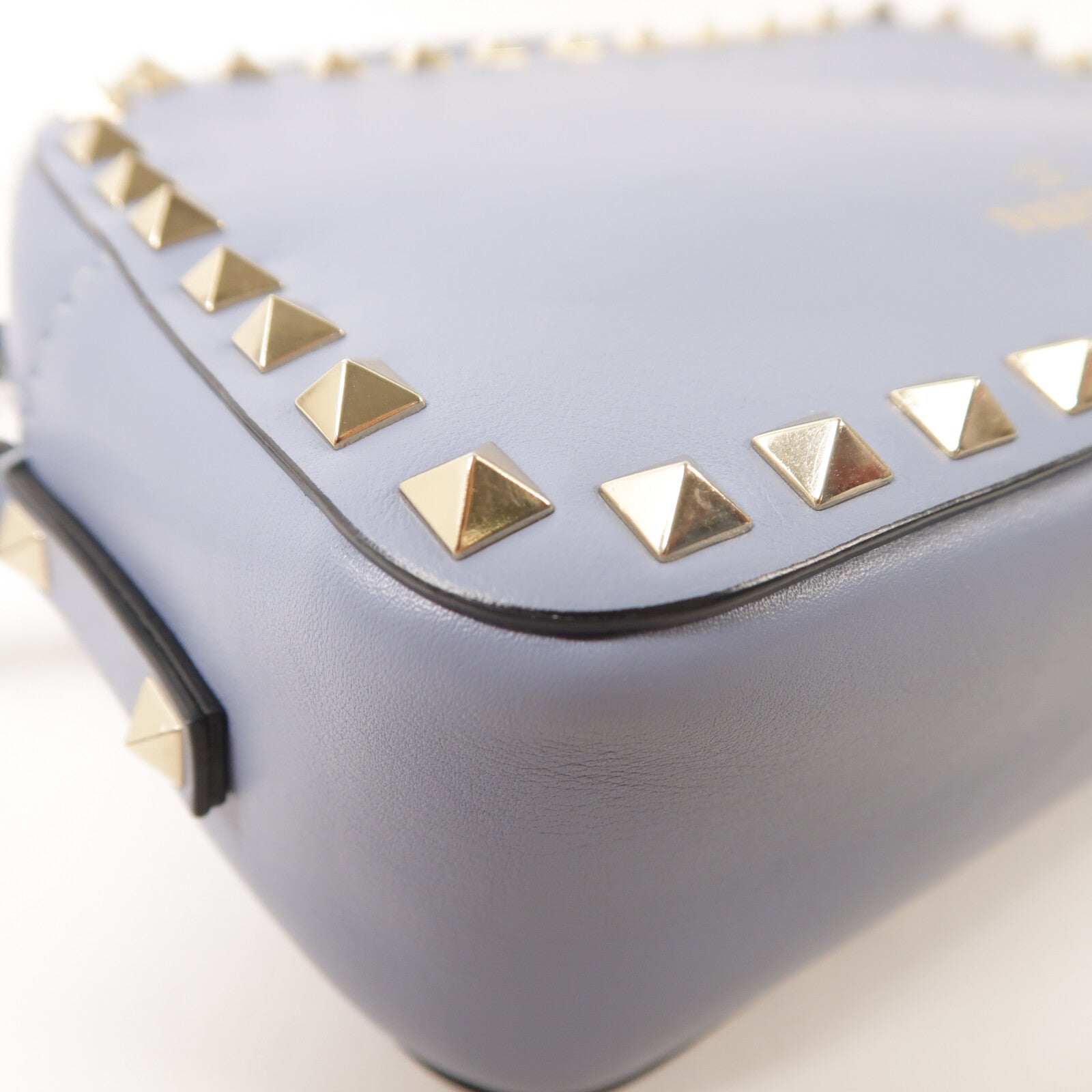 Valentino 牛皮皮革Garavani Rockstud肩背袋